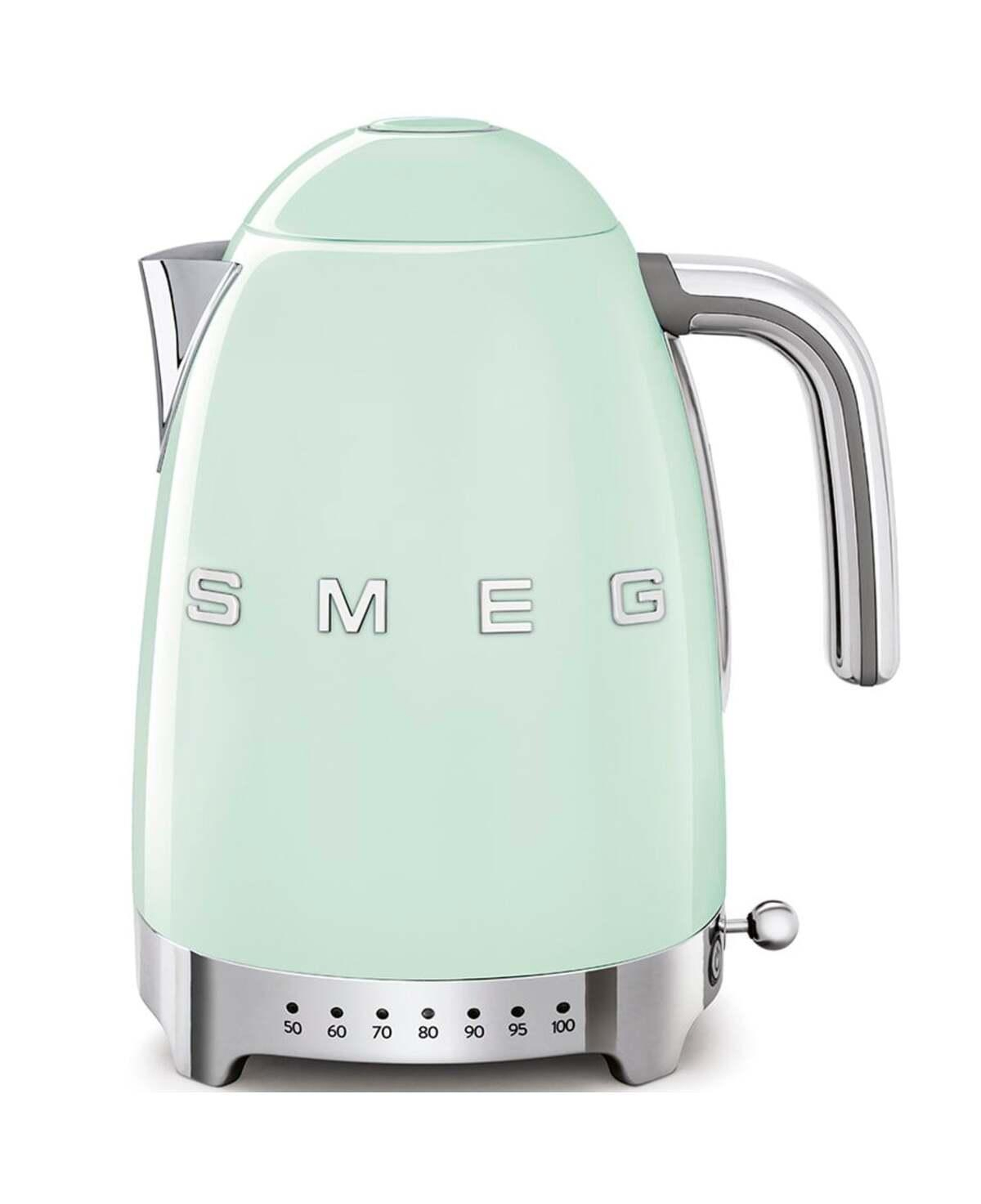 Smeg 50's Style Retro Pastel Yeşil Kettle Klf03bleu