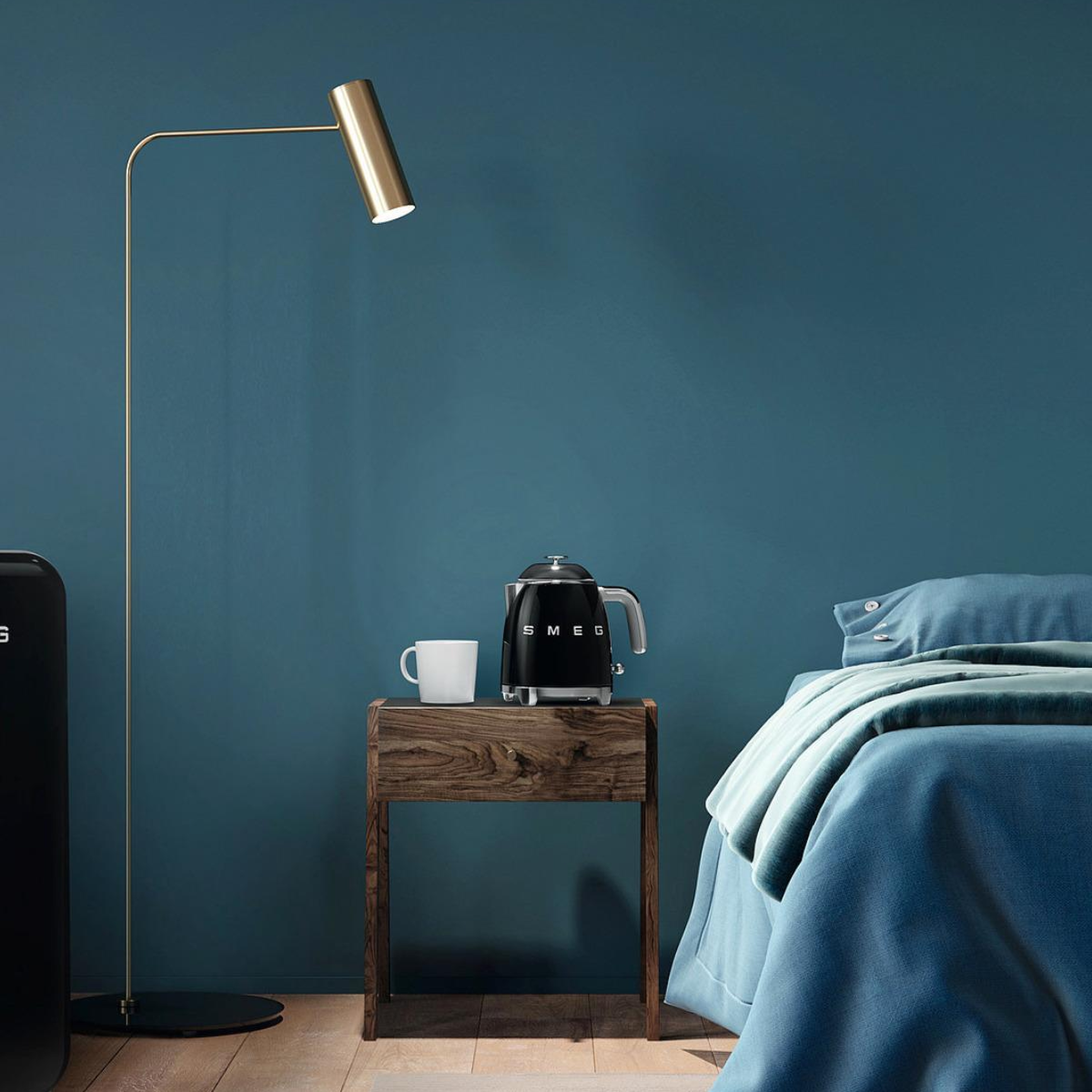 Smeg 50's Style Retro Mini Kettle 0.8 lt KLF05BLEU