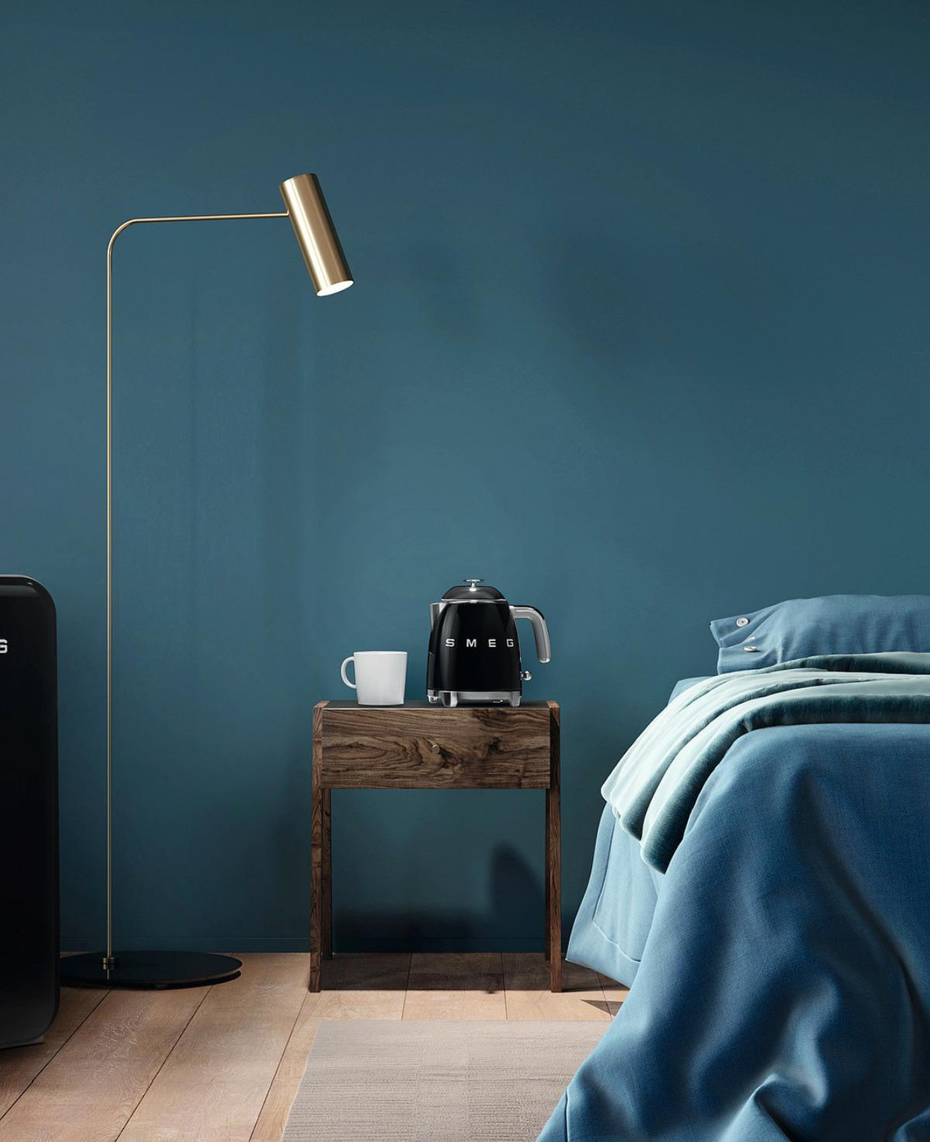 Smeg 50's Style Retro Mini Kettle 0.8 lt KLF05BLEU