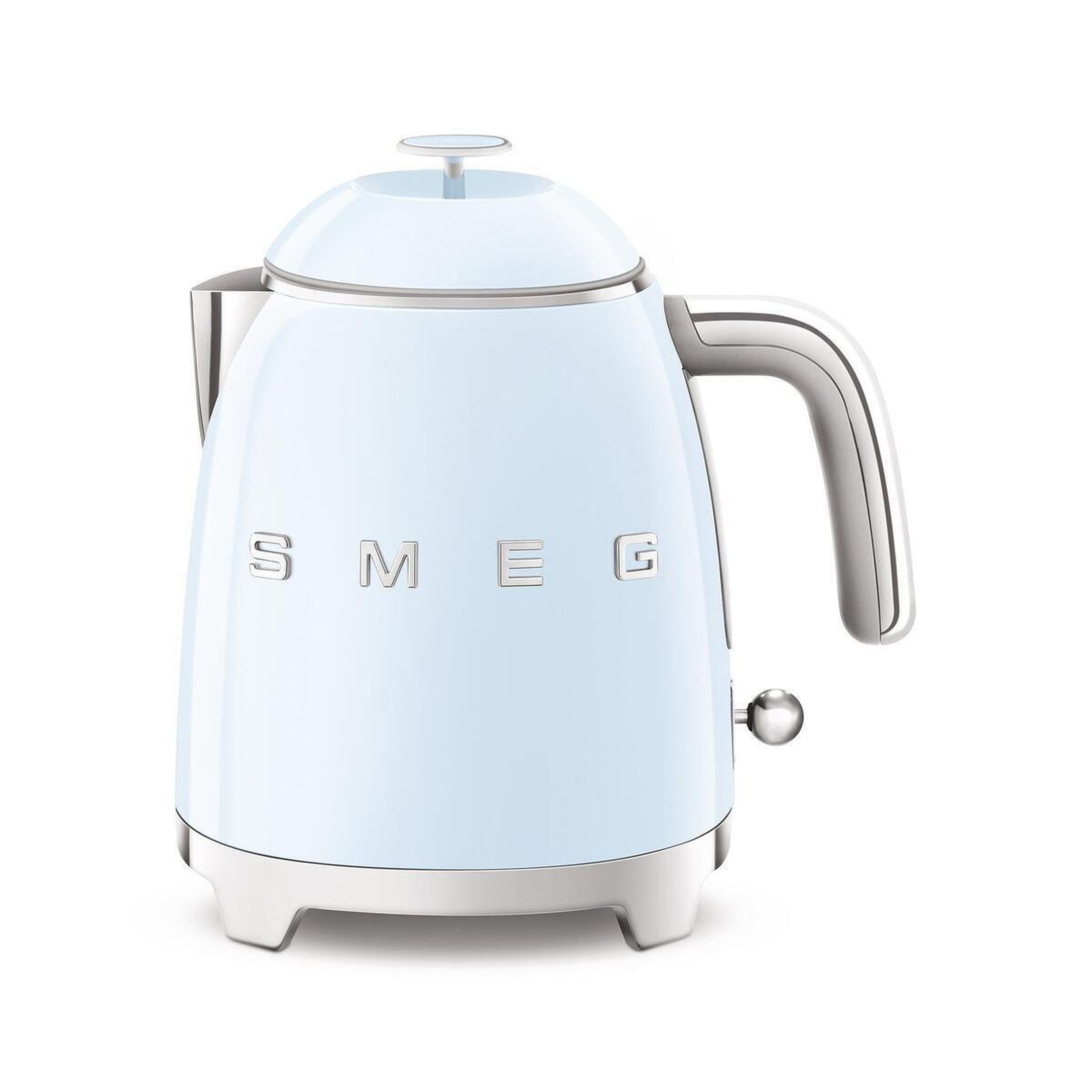 Smeg 50's Style Klf05pbeu Retro 0.8 Lt Mini Kettle Pastel Mavi
