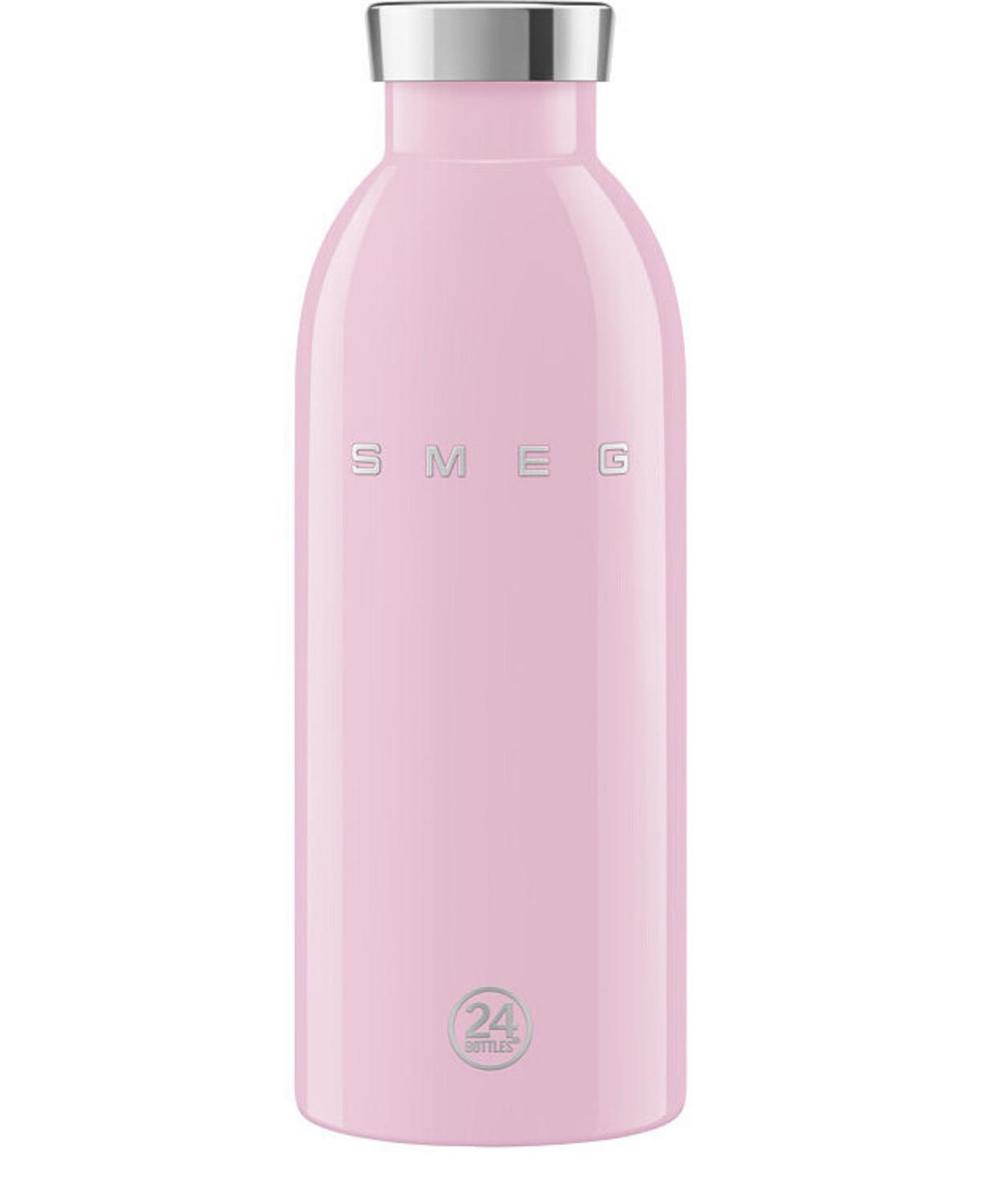 Smeg x 24Bottles Clima Bottle PembeTermos 500 ML