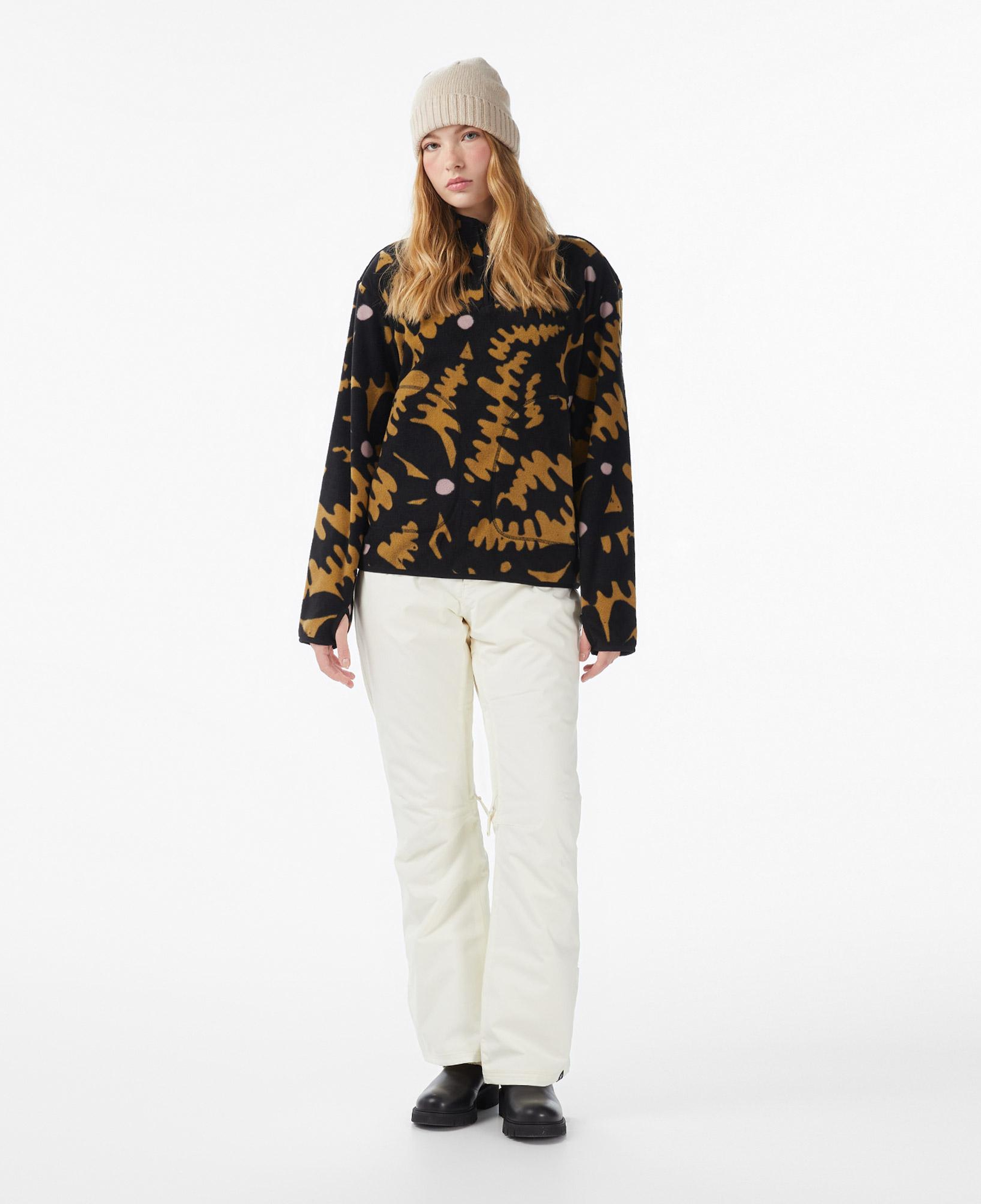 Roxy Moonrising Fleece Kadın Yeşil Polar
