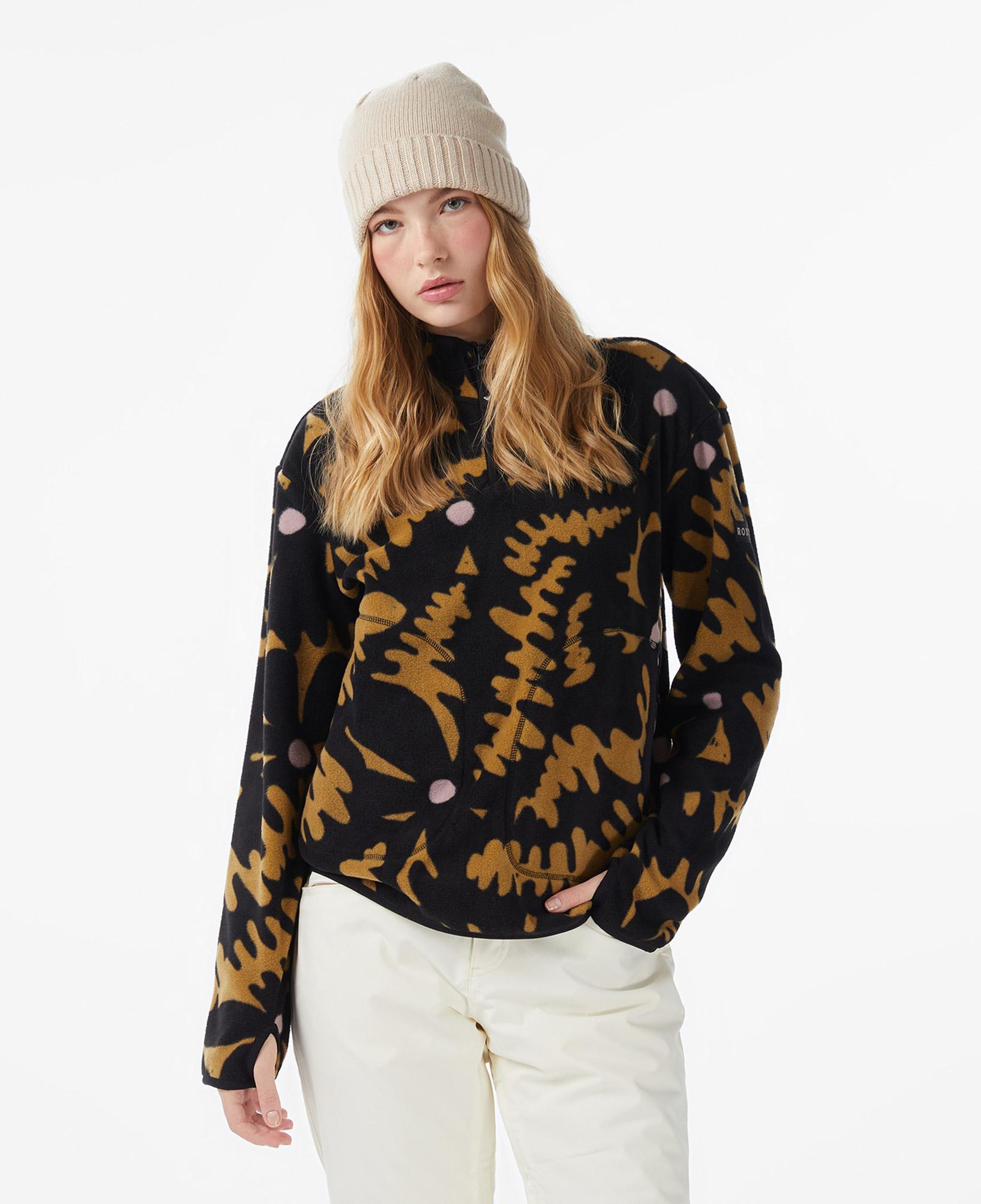 Roxy Moonrising Fleece Kadın Yeşil Polar