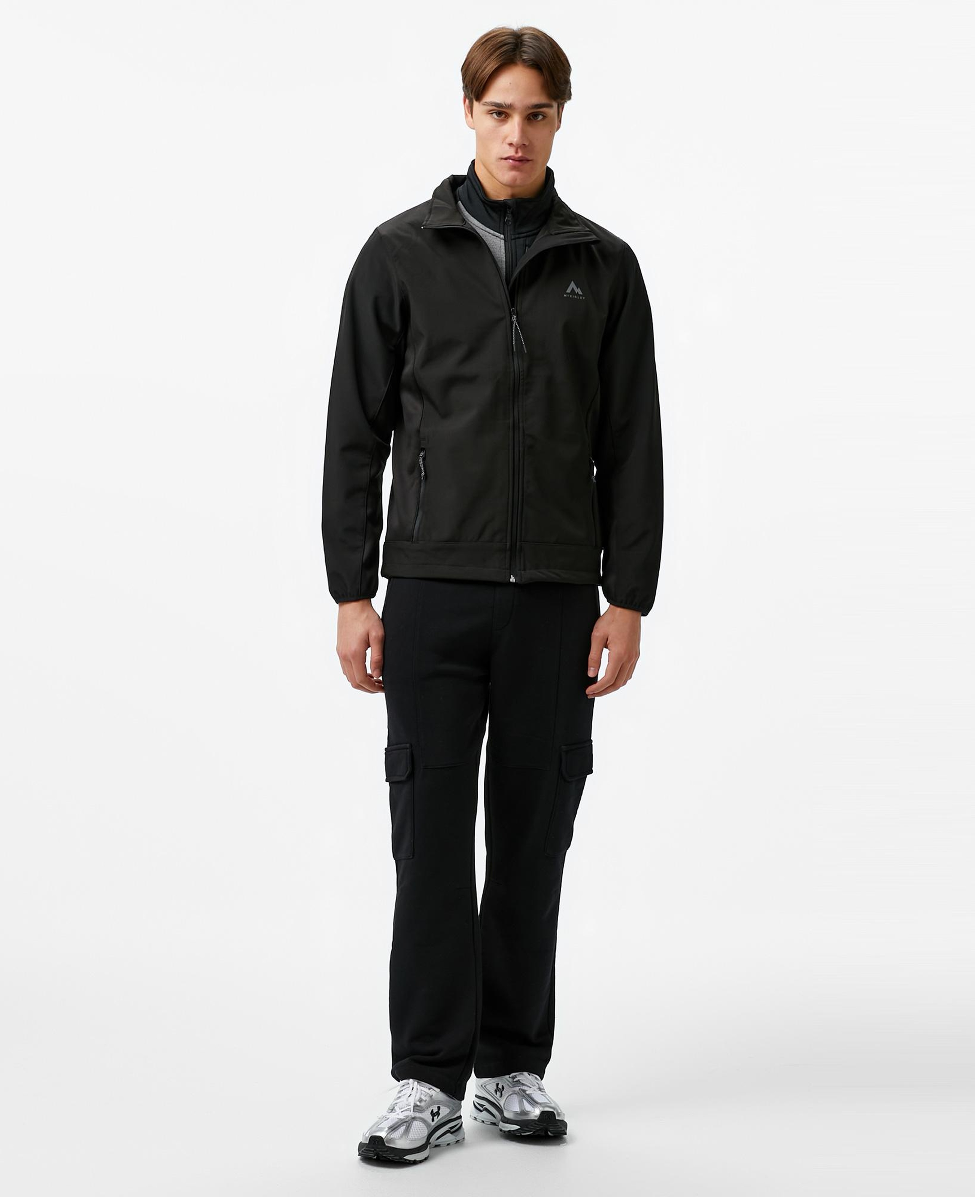 McKinley Lusaka III Erkek Siyah Outdoor Ceket