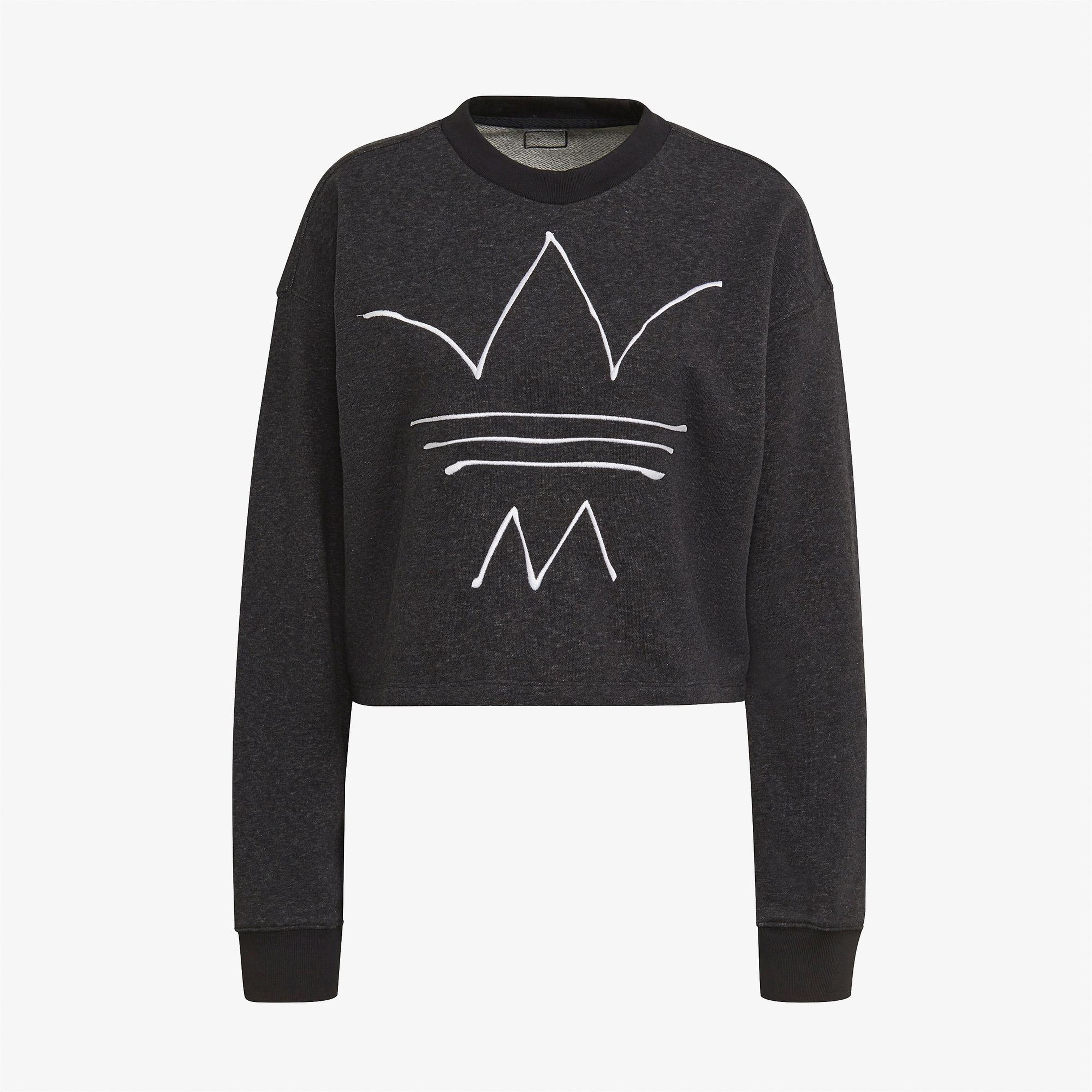 adidas RYV Kadın Siyah Sweatshirt