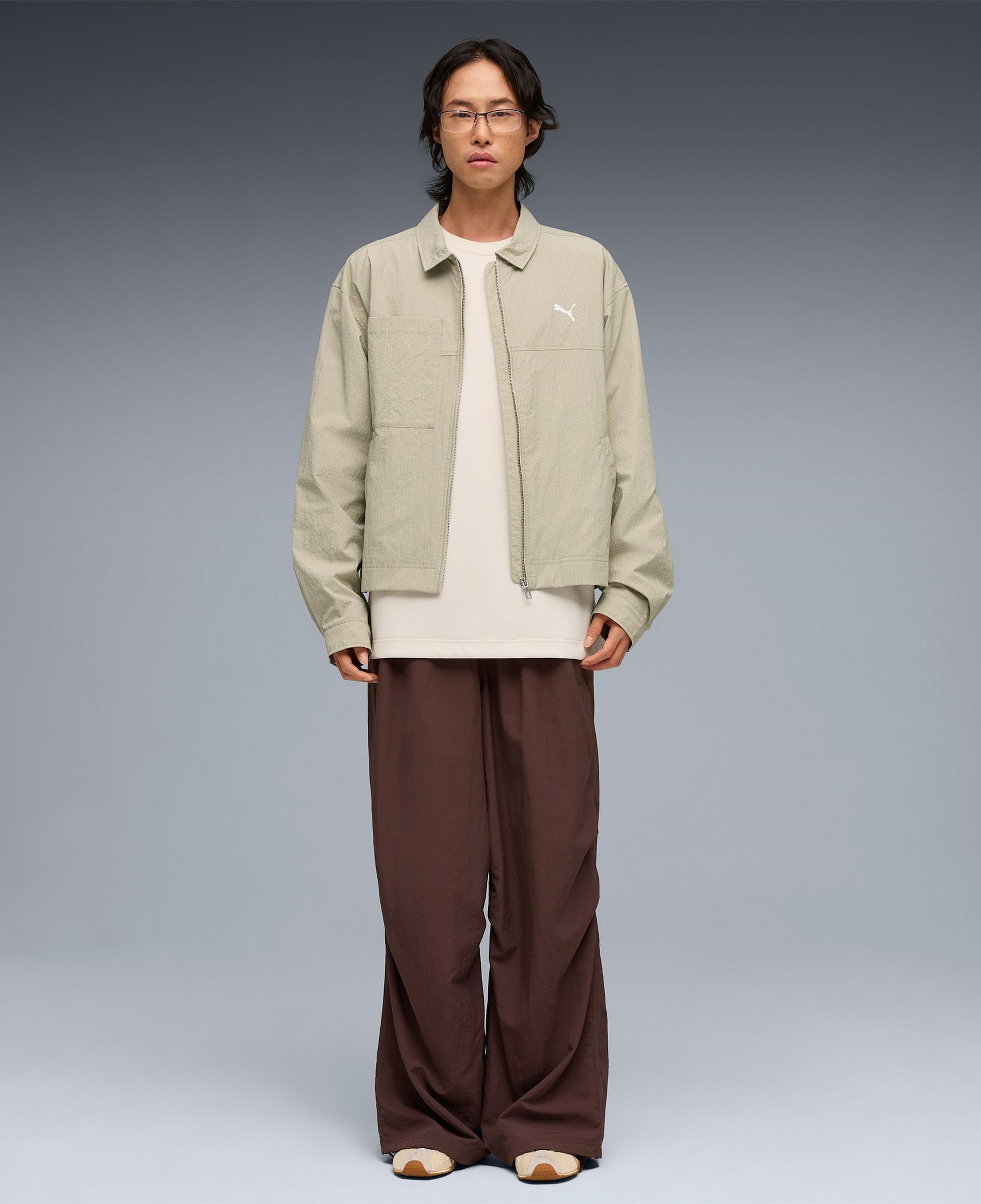 Puma Chore Erkek Gri Ceket