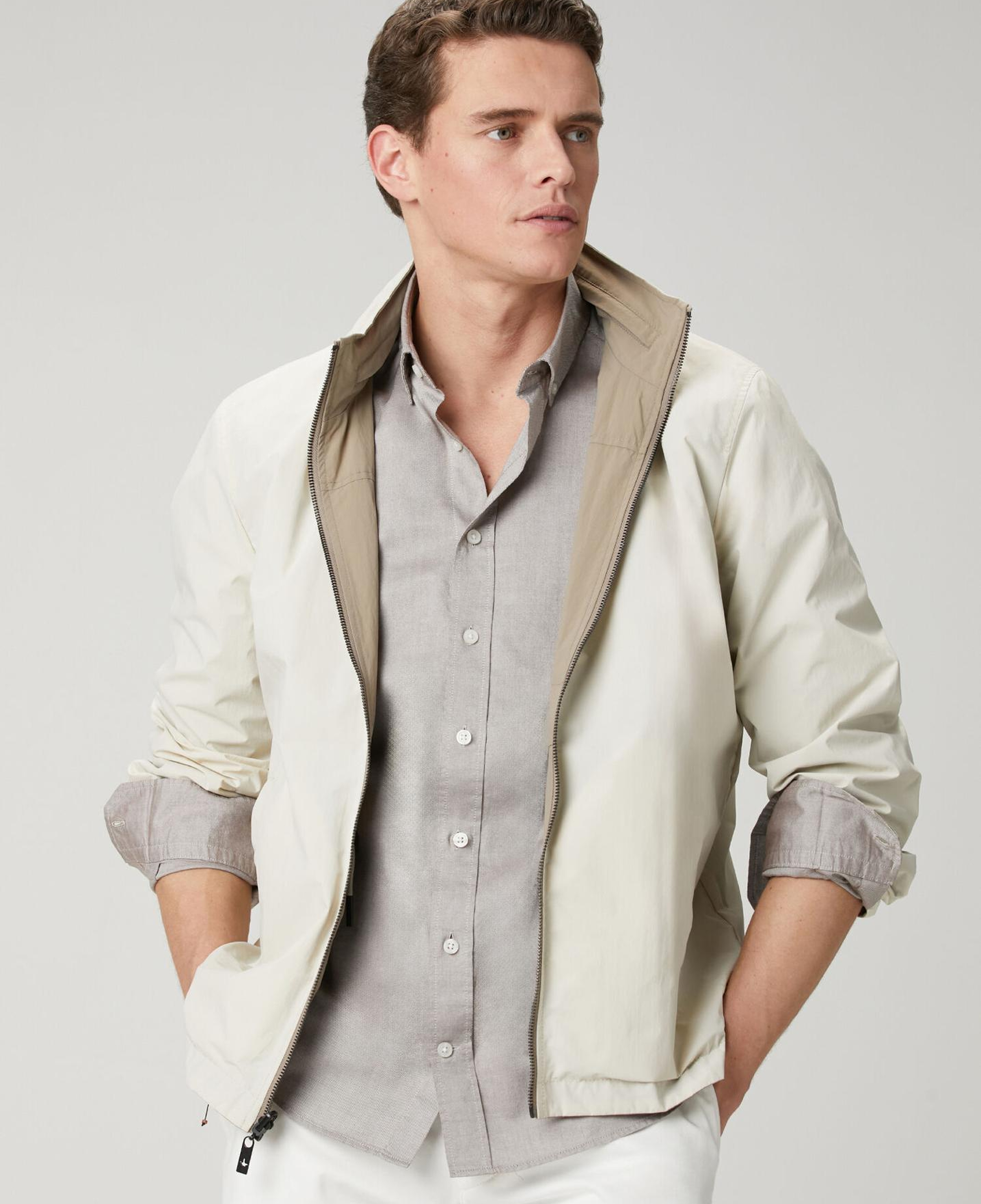 Beymen Club Erkek Comfort Fit Vizon Oxford Gömlek