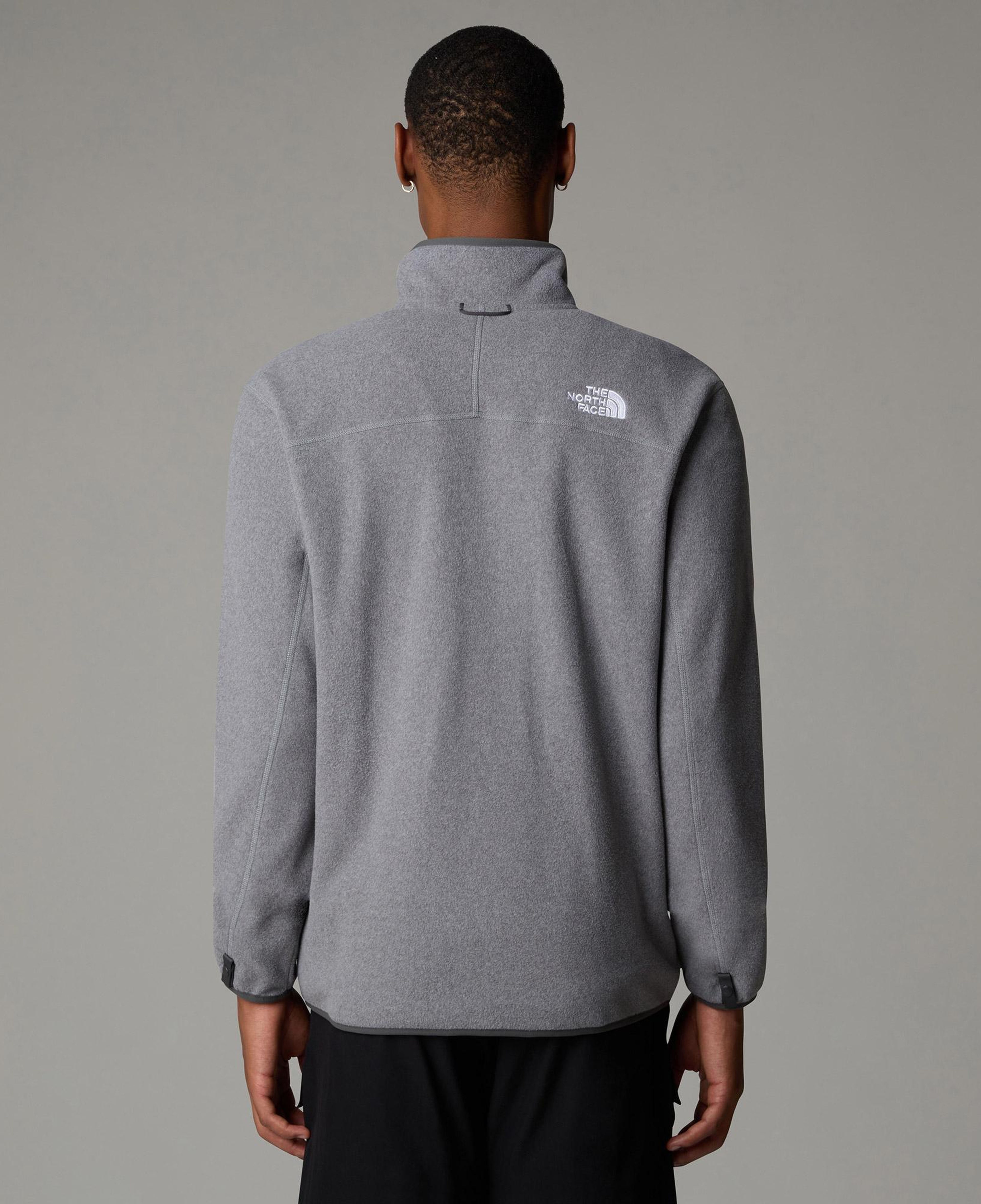 The North Face Glacier 100 Erkek Gri Outdoor Polar