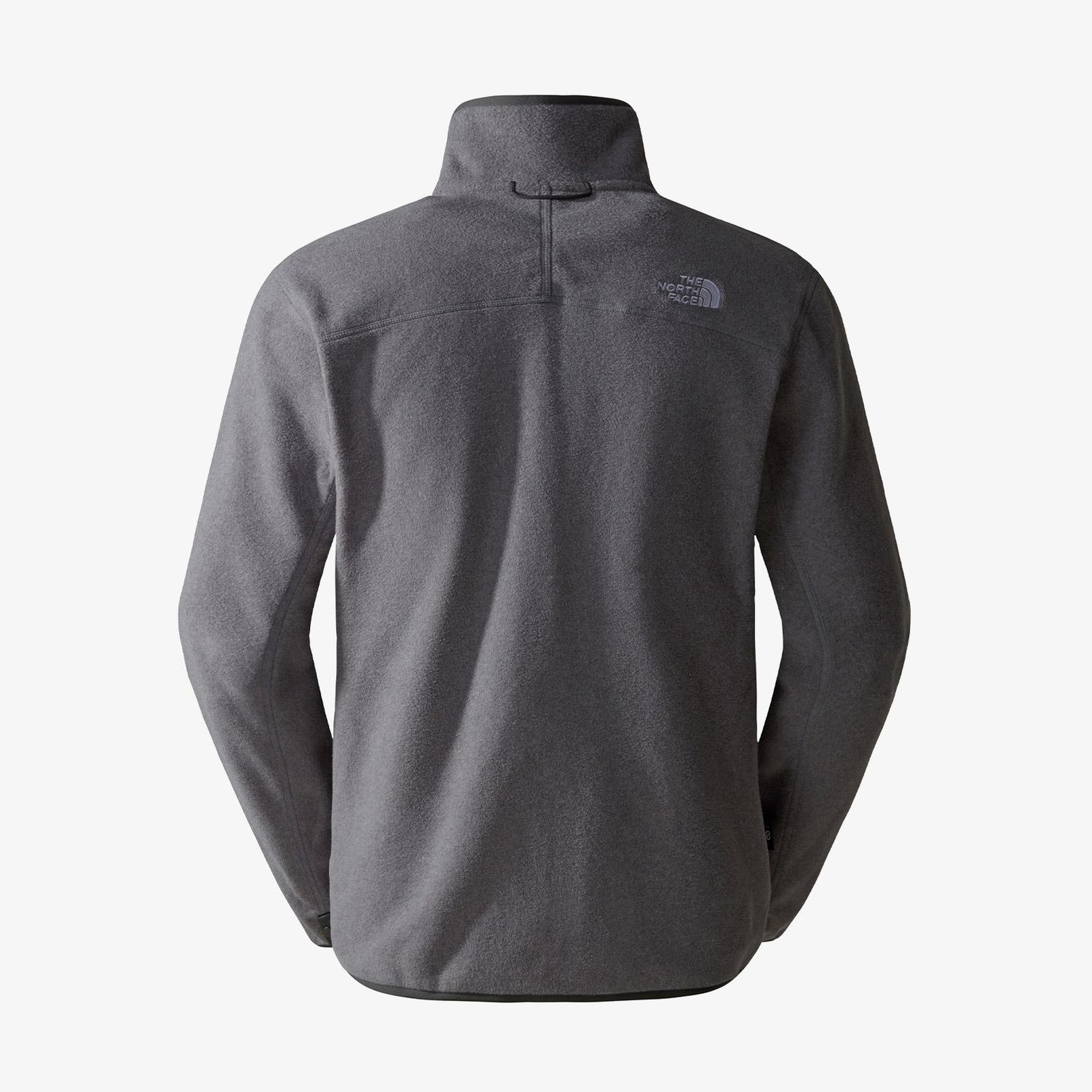 The North Face Glacier 100 Erkek Gri Outdoor Polar