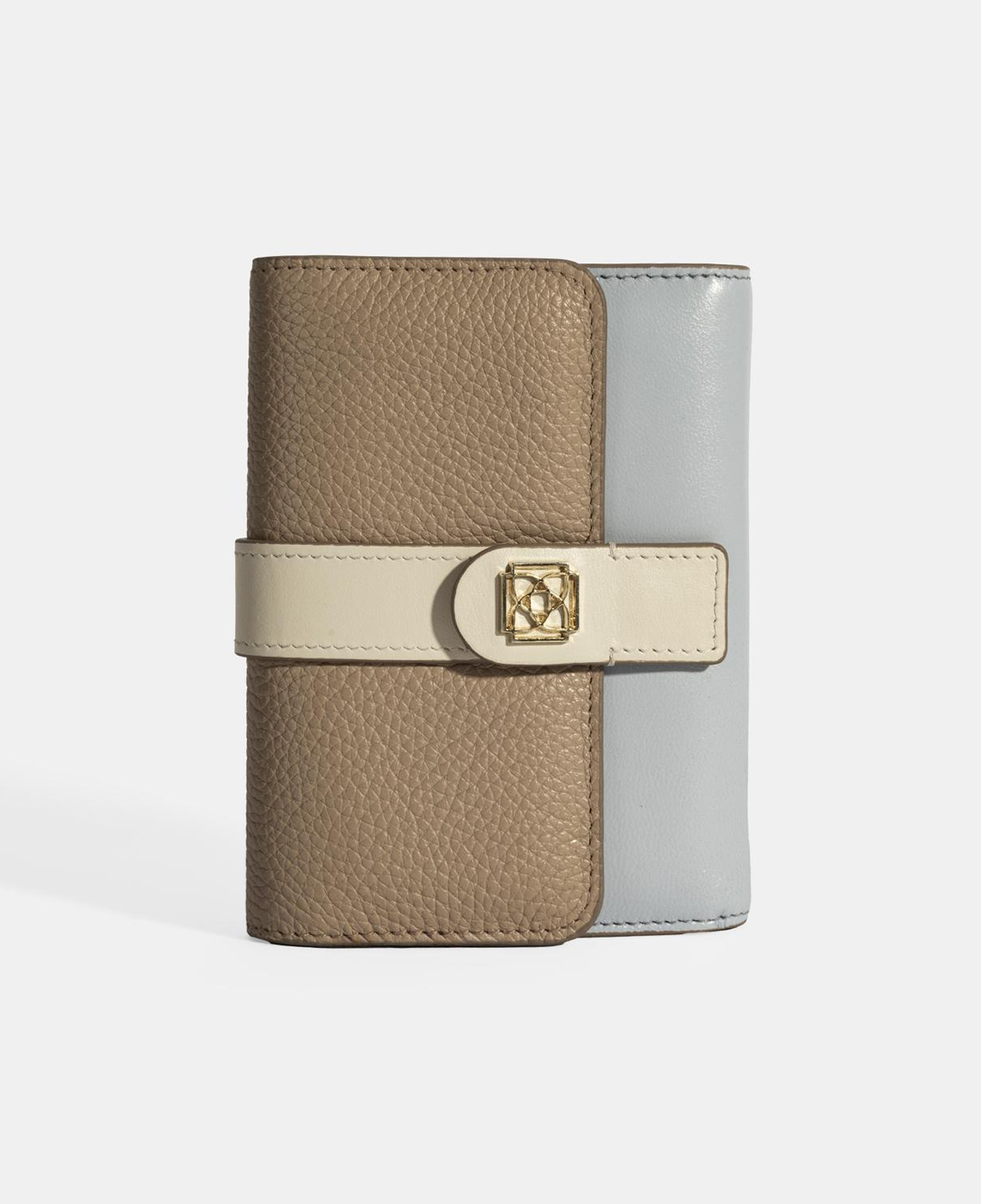 Kadın Vizon / Mavi Deri Cüzdan