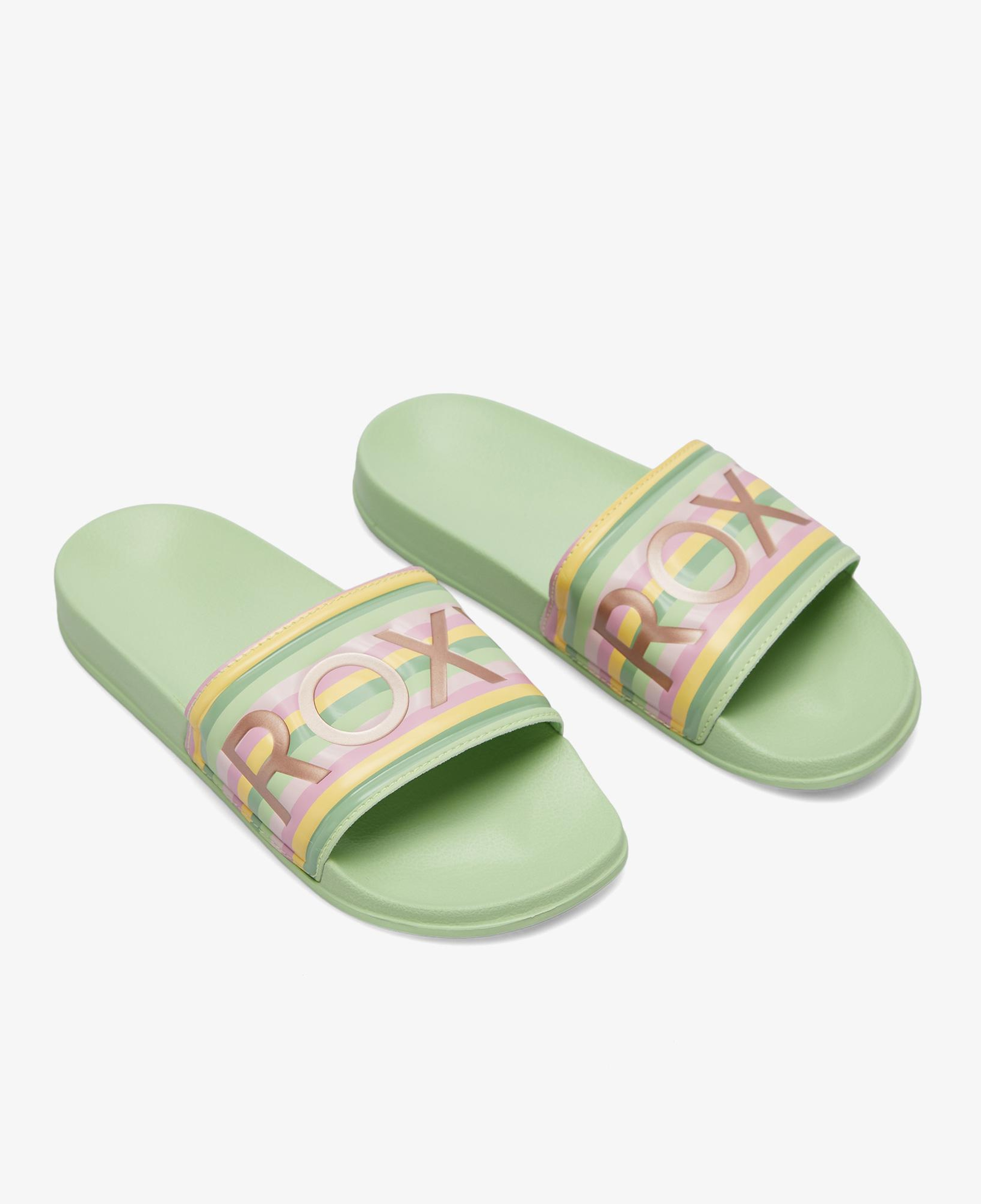Roxy Slippy II Kadın Yeşil Terlik