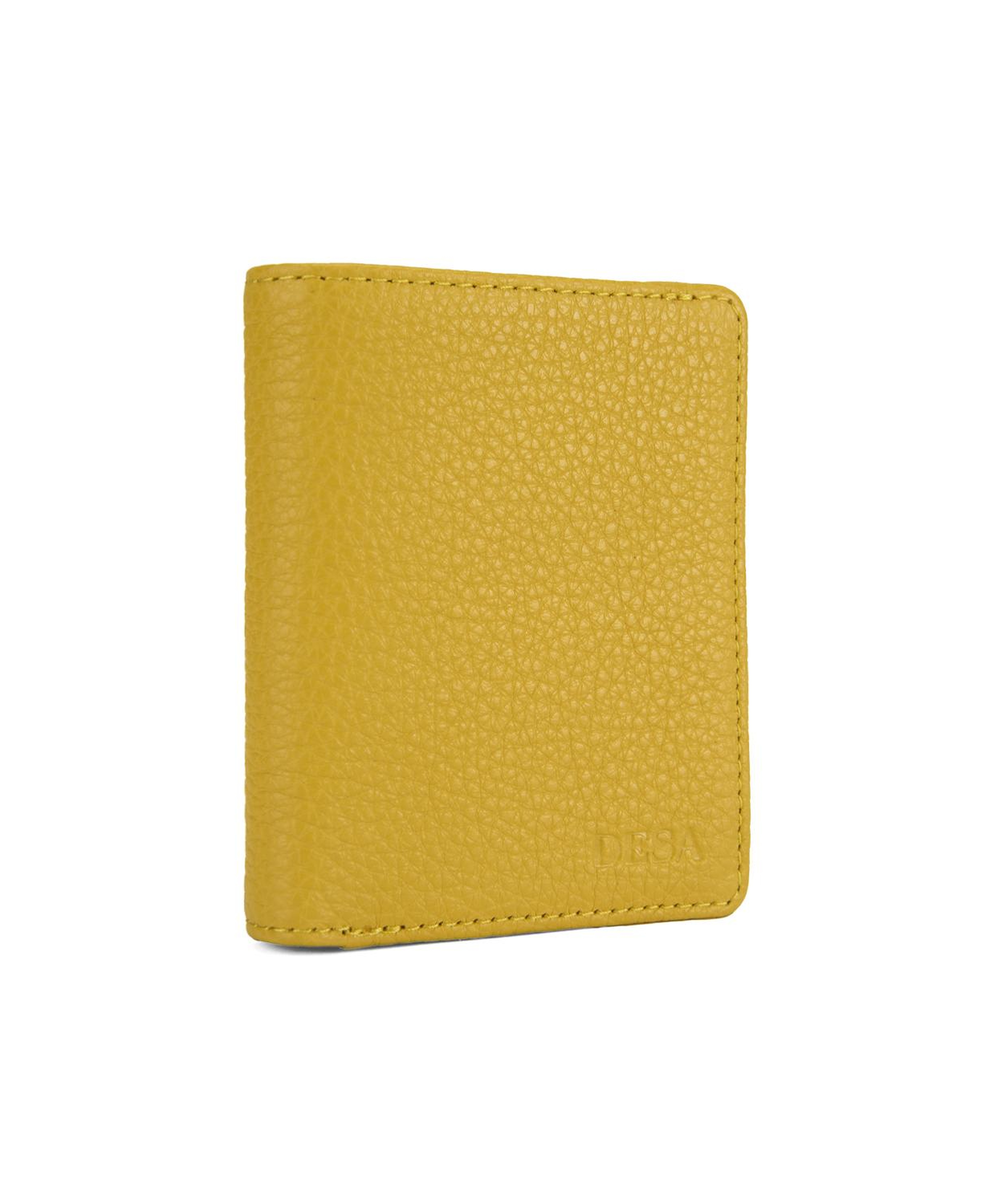 Milan Sarı Kadın Deri Cüzdan