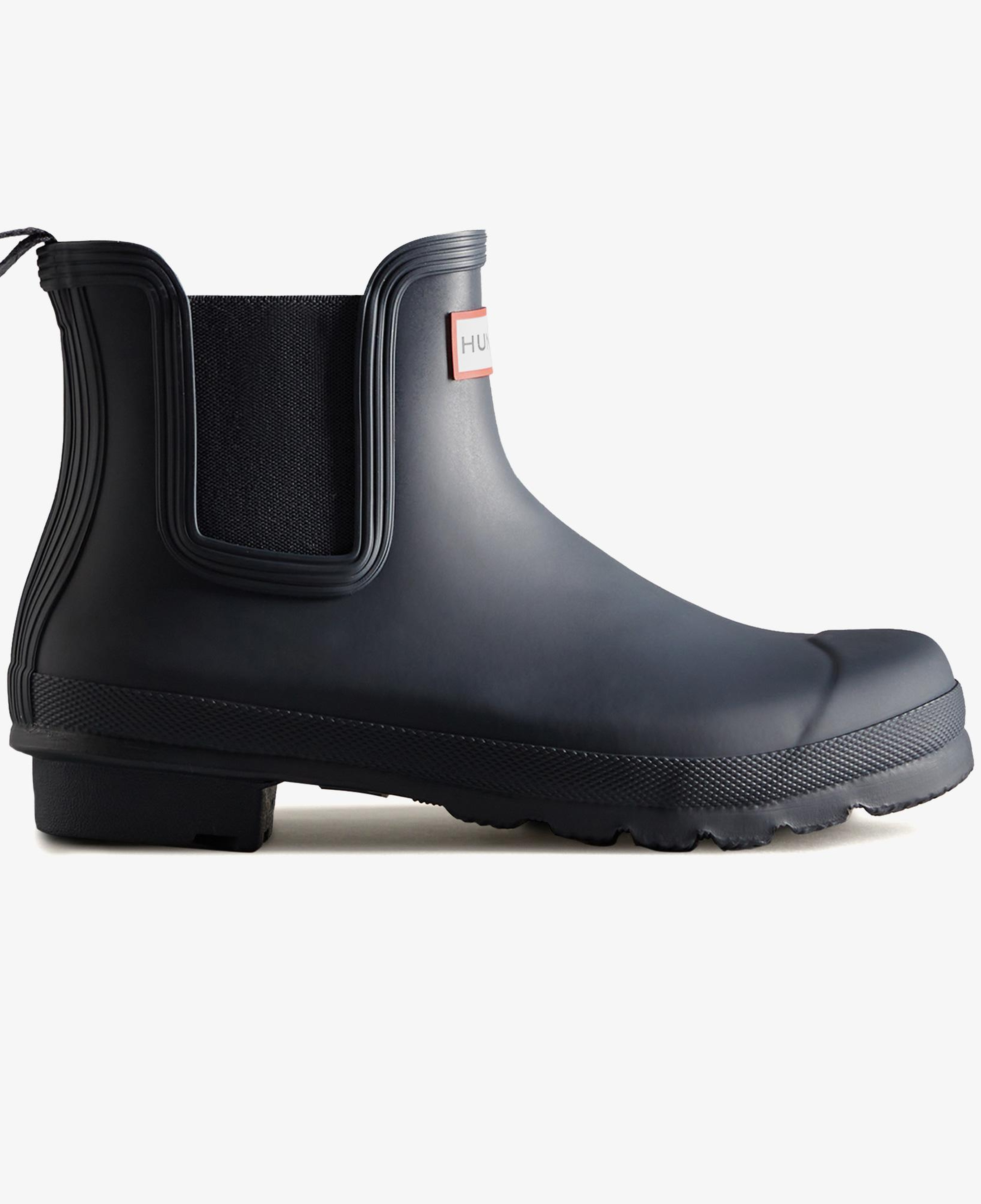 Hunter Originals Chelsea Commando Kadın Lacivert Bot