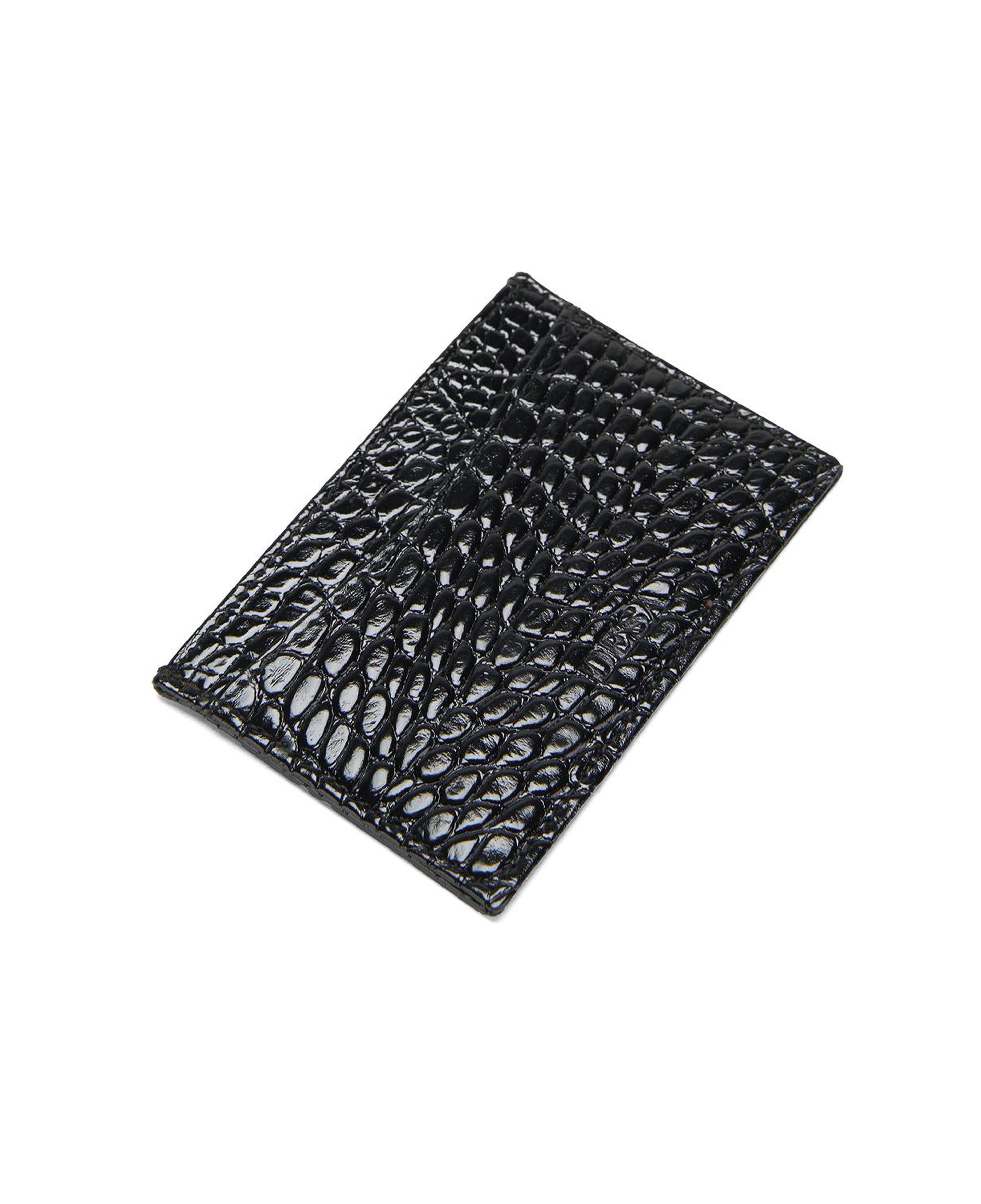 Kadın Siyah Deri Kartlık