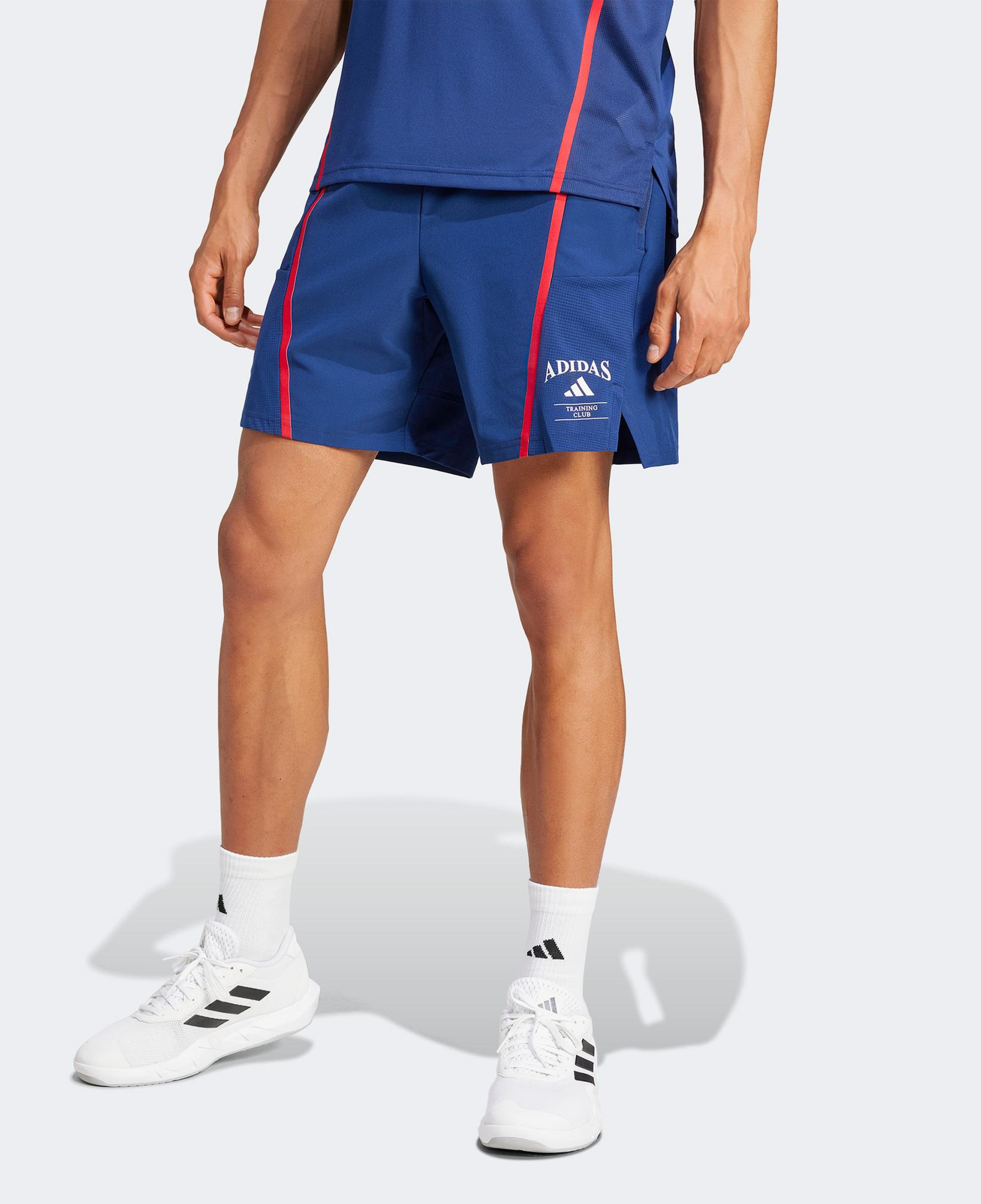 adidas Designed For Legacy Erkek Mavi Antrenman Şort