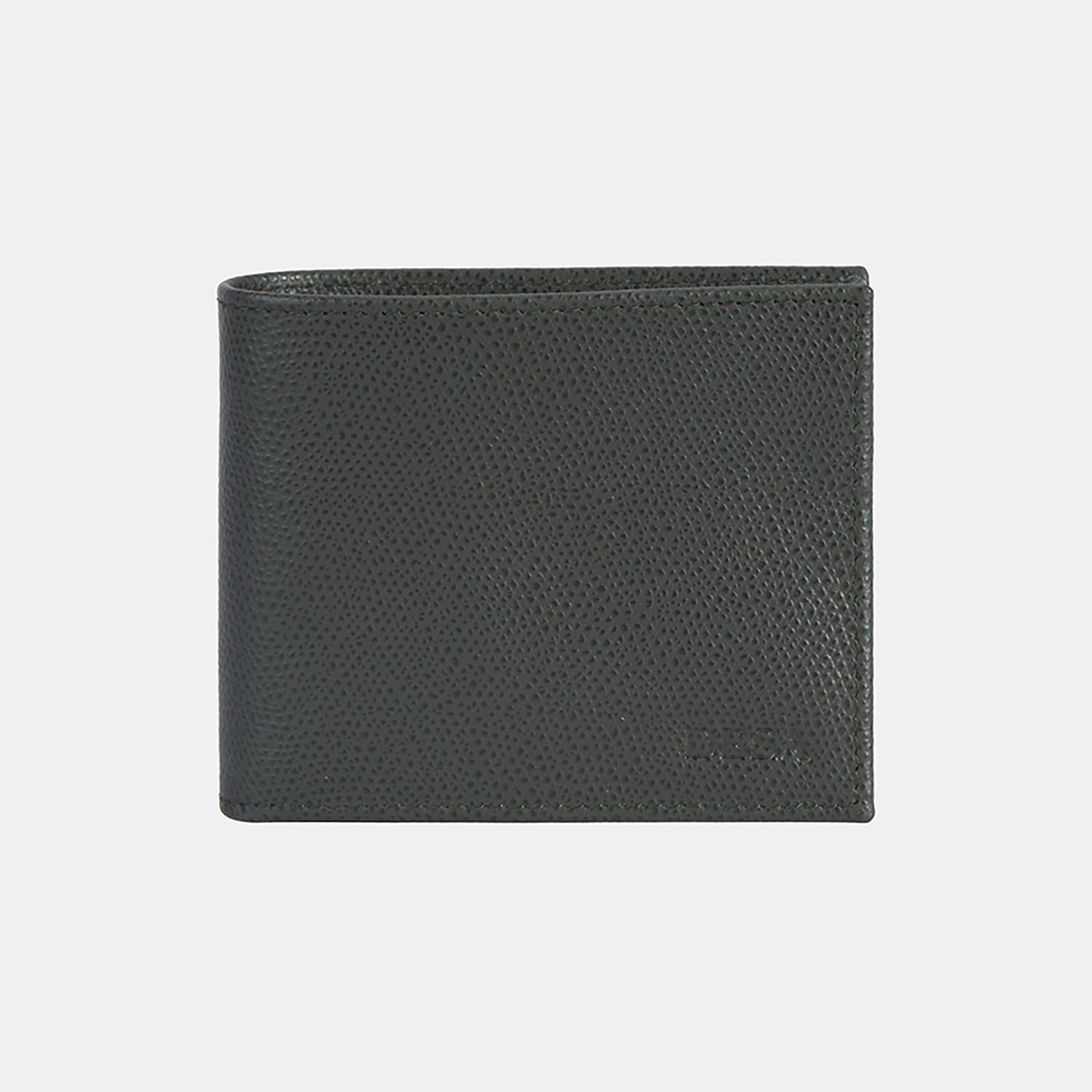 Erkek Koyu Yeşil Deri Cüzdan