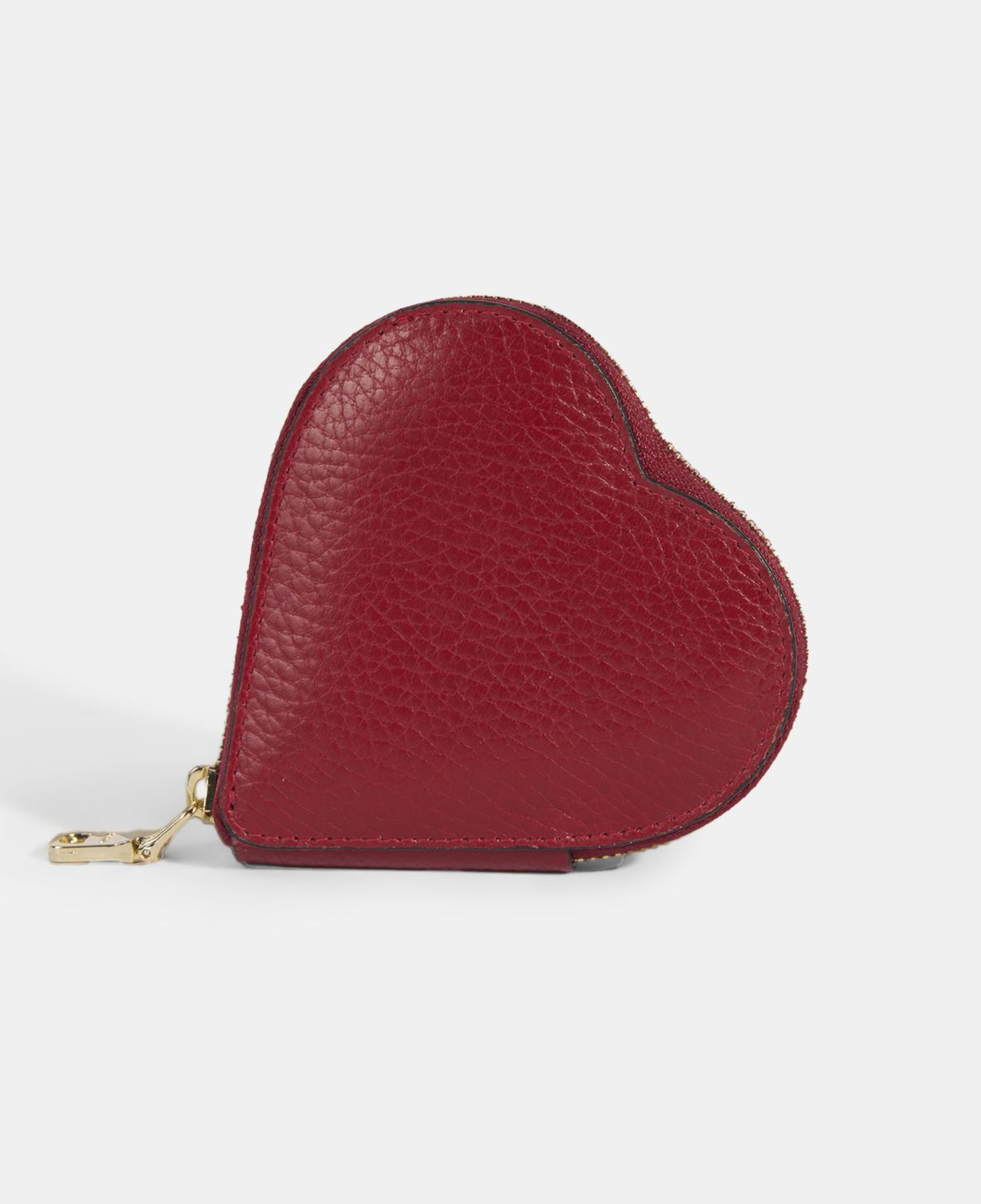 Yelena Kalpli Açık Bordo Deri Cüzdan