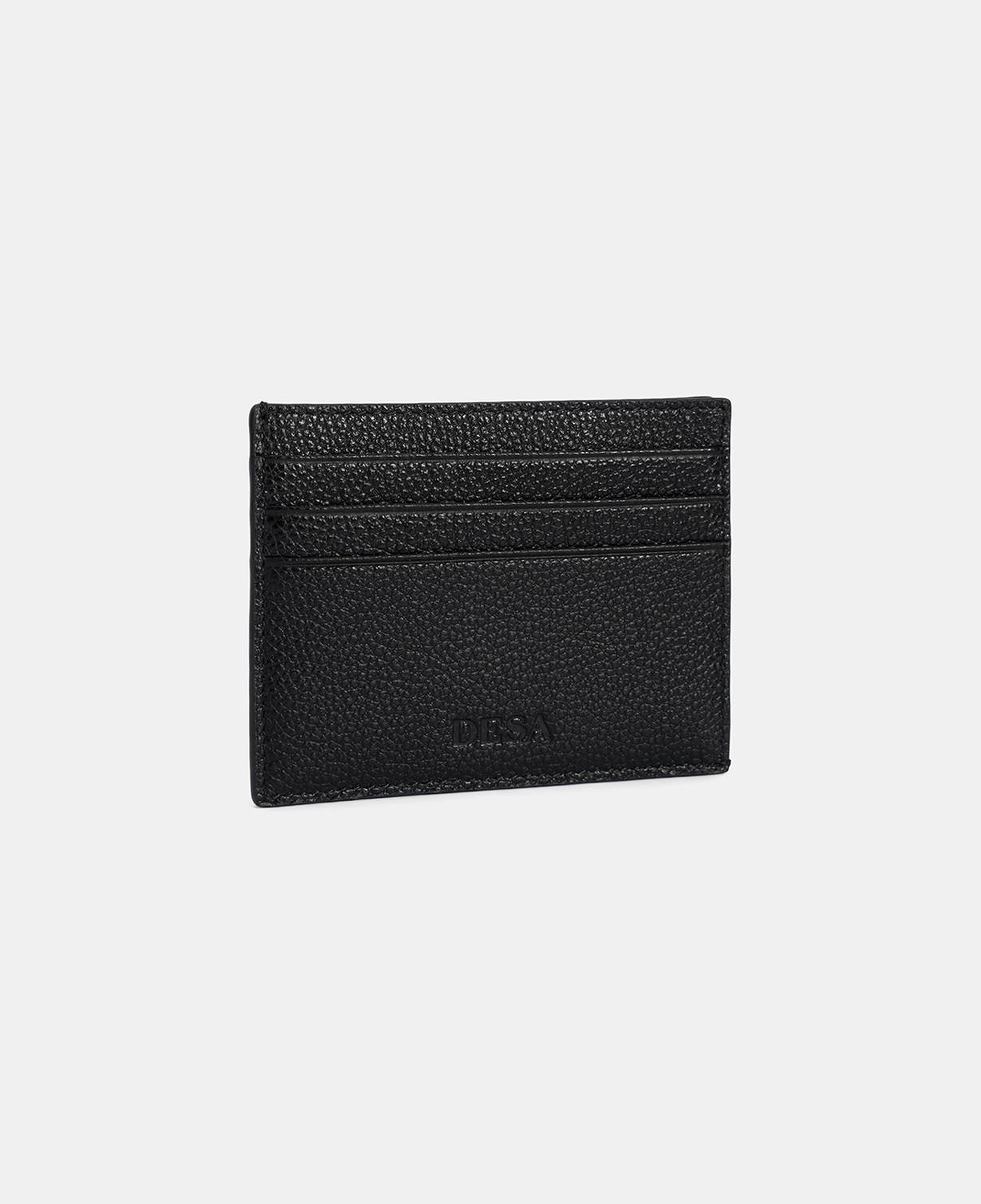 Kadın Siyah Deri Kartlık