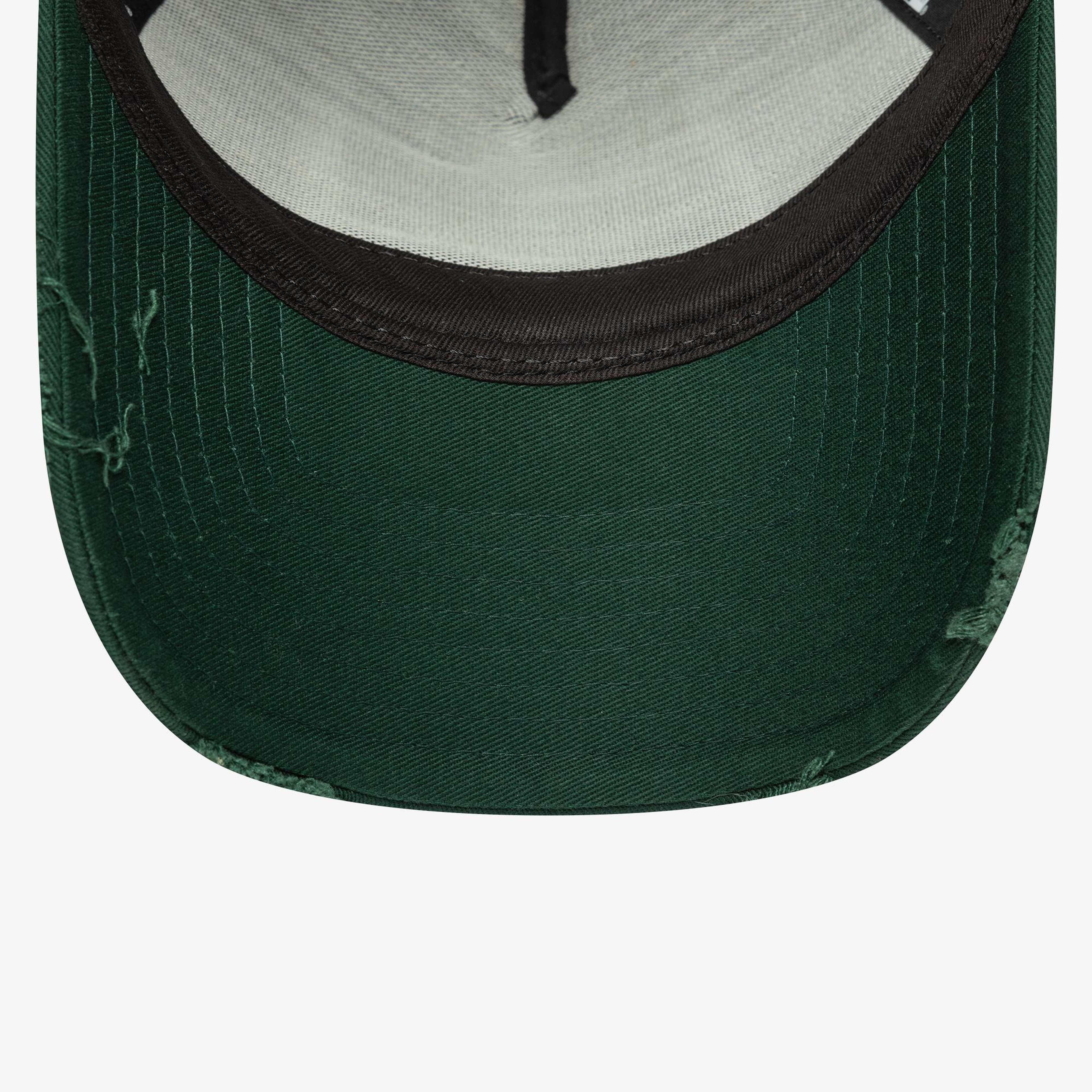 New Era Patch Distressed Wash Eframe Unisex Yeşil Şapka