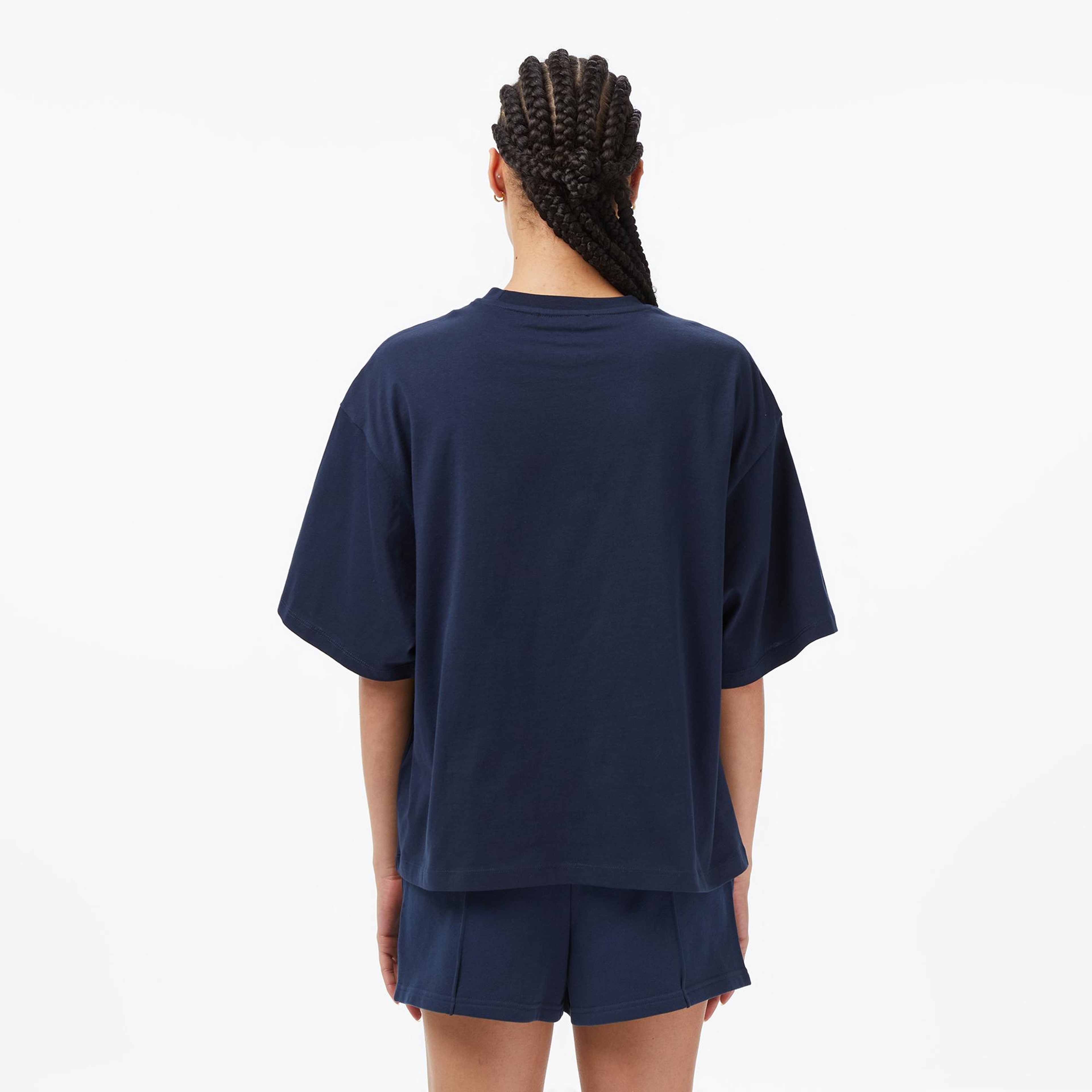 Les Benjamins Essentials 309 Kadın lacivert T-Shirt