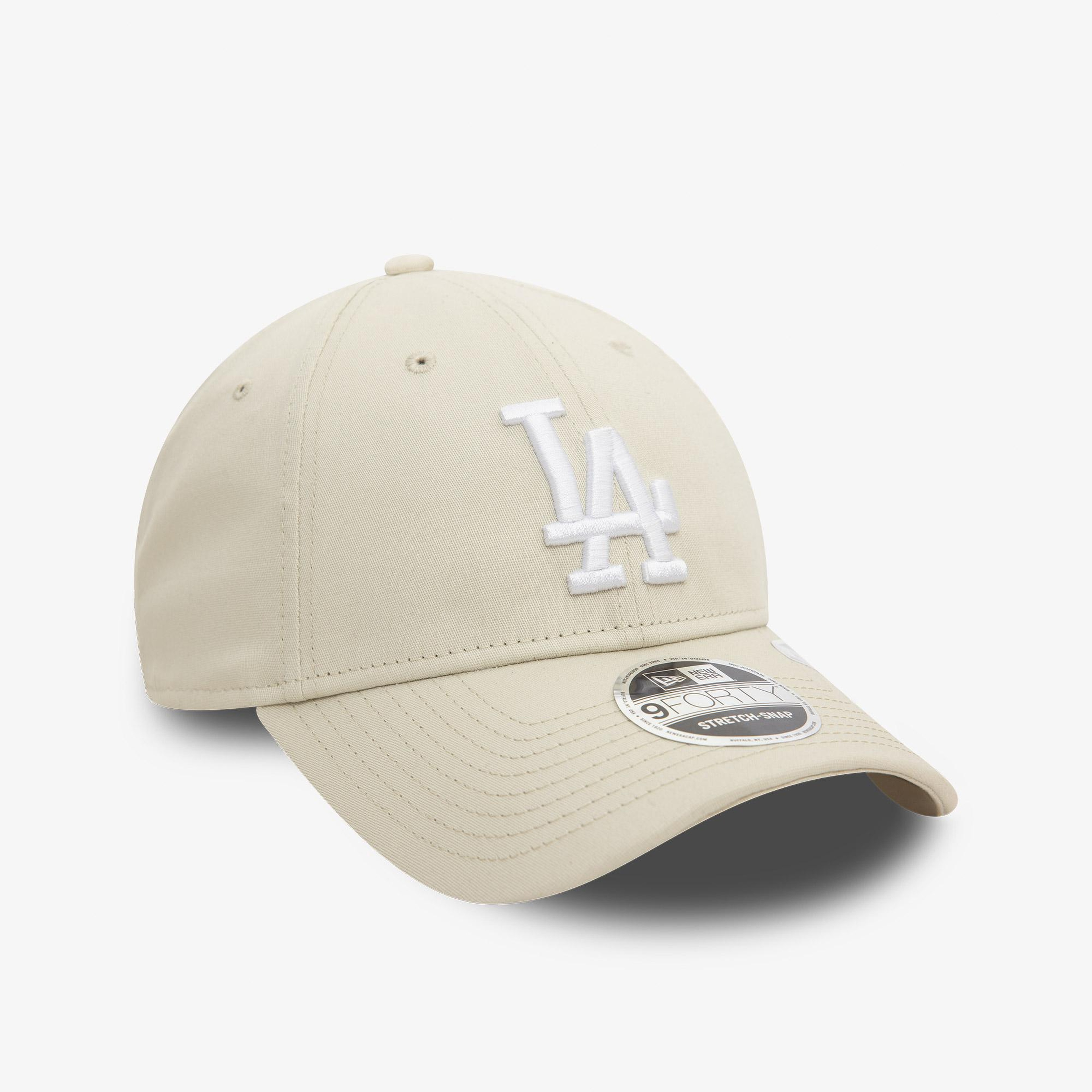 New Era LA Dodgers Unisex Krem Şapka