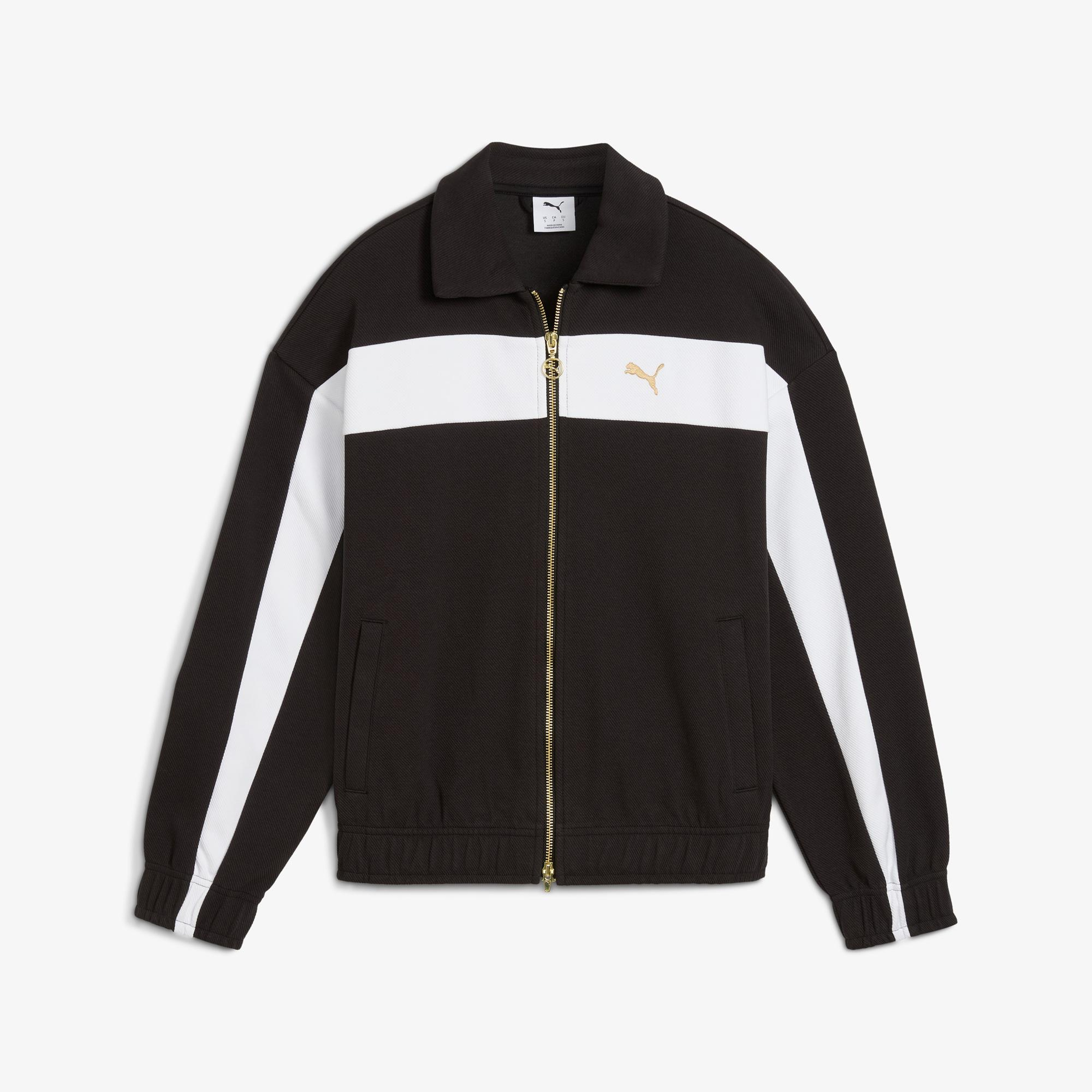 Puma T7 Relaxed Track  Kadın Siyah Ceket