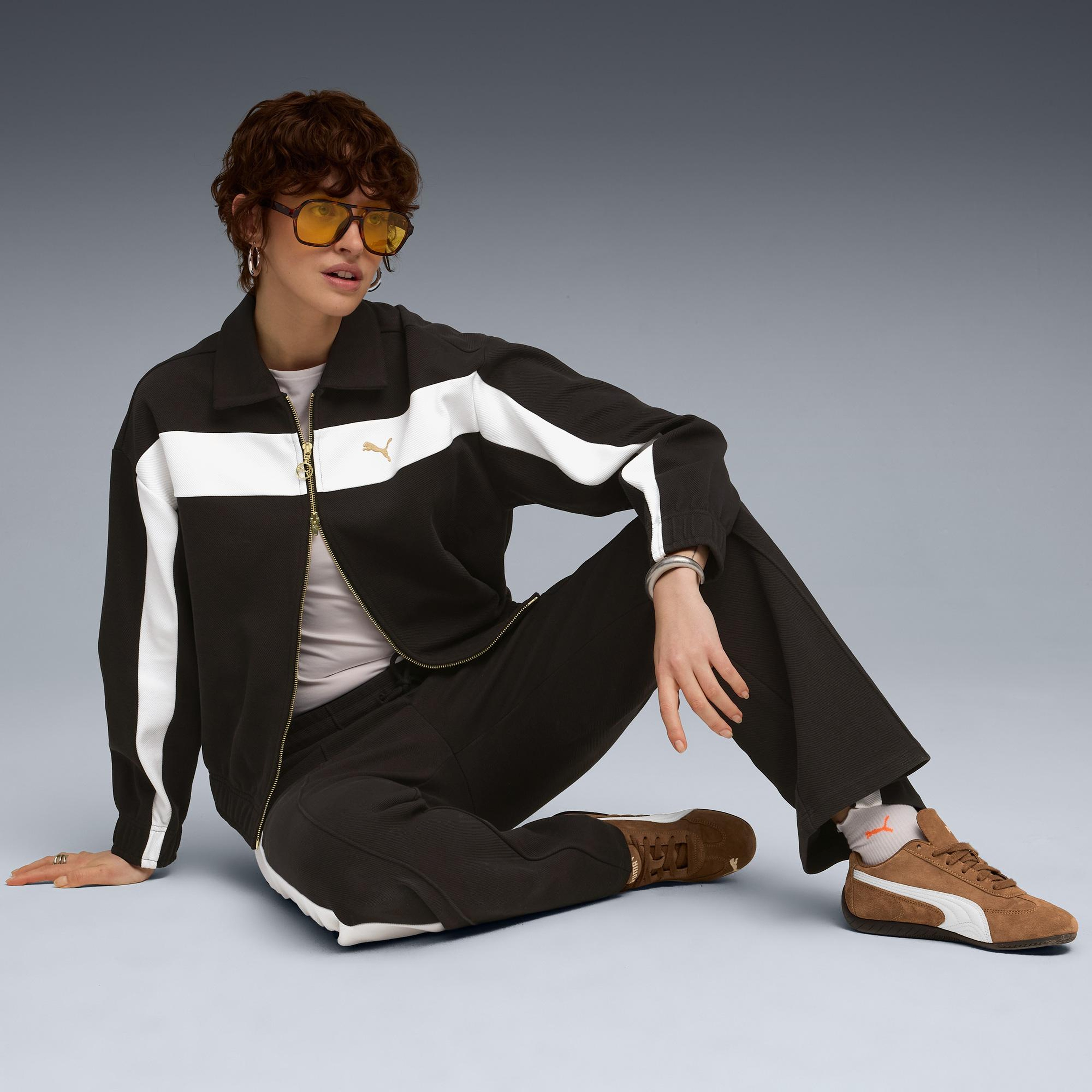 Puma T7 Relaxed Track  Kadın Siyah Ceket