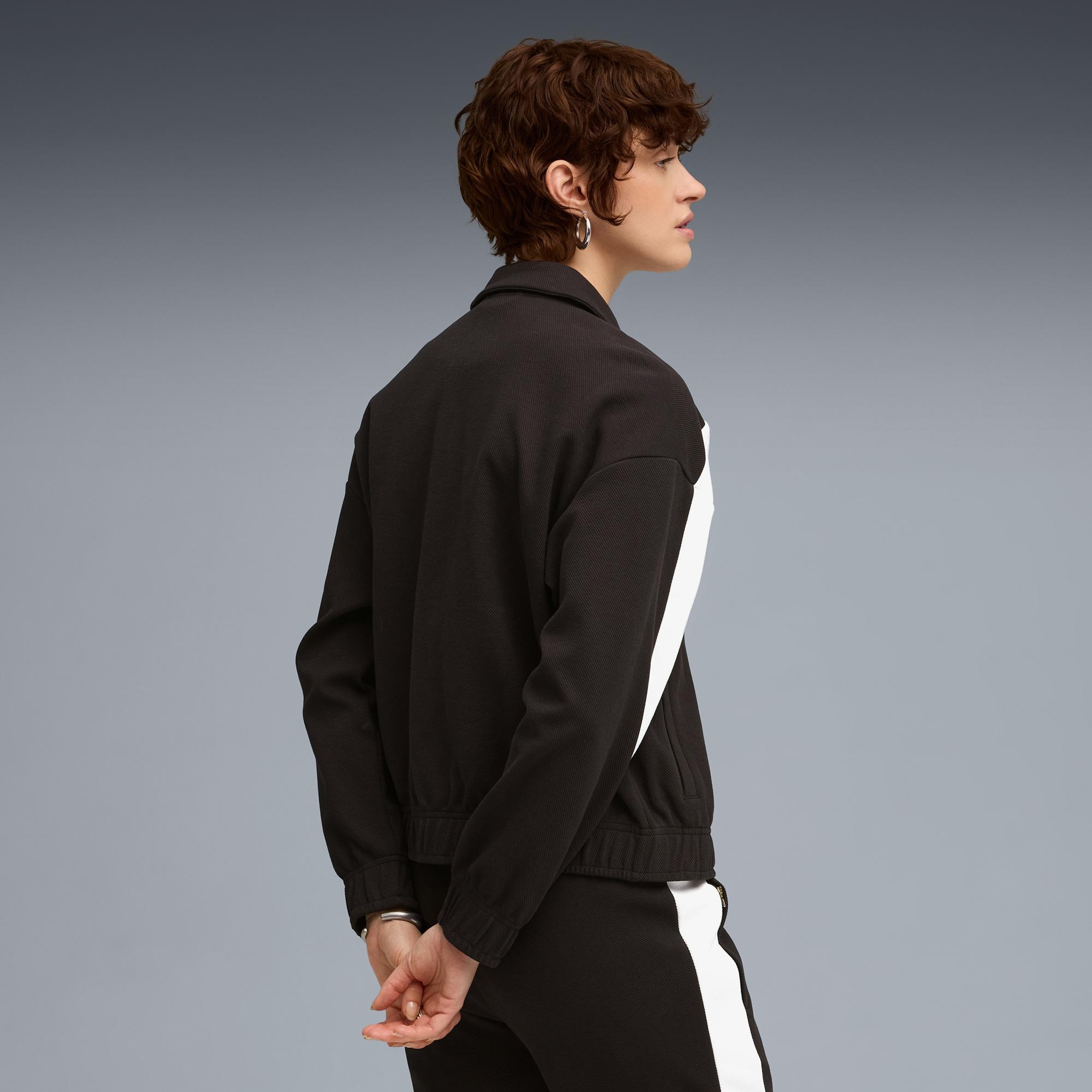 Puma T7 Relaxed Track  Kadın Siyah Ceket