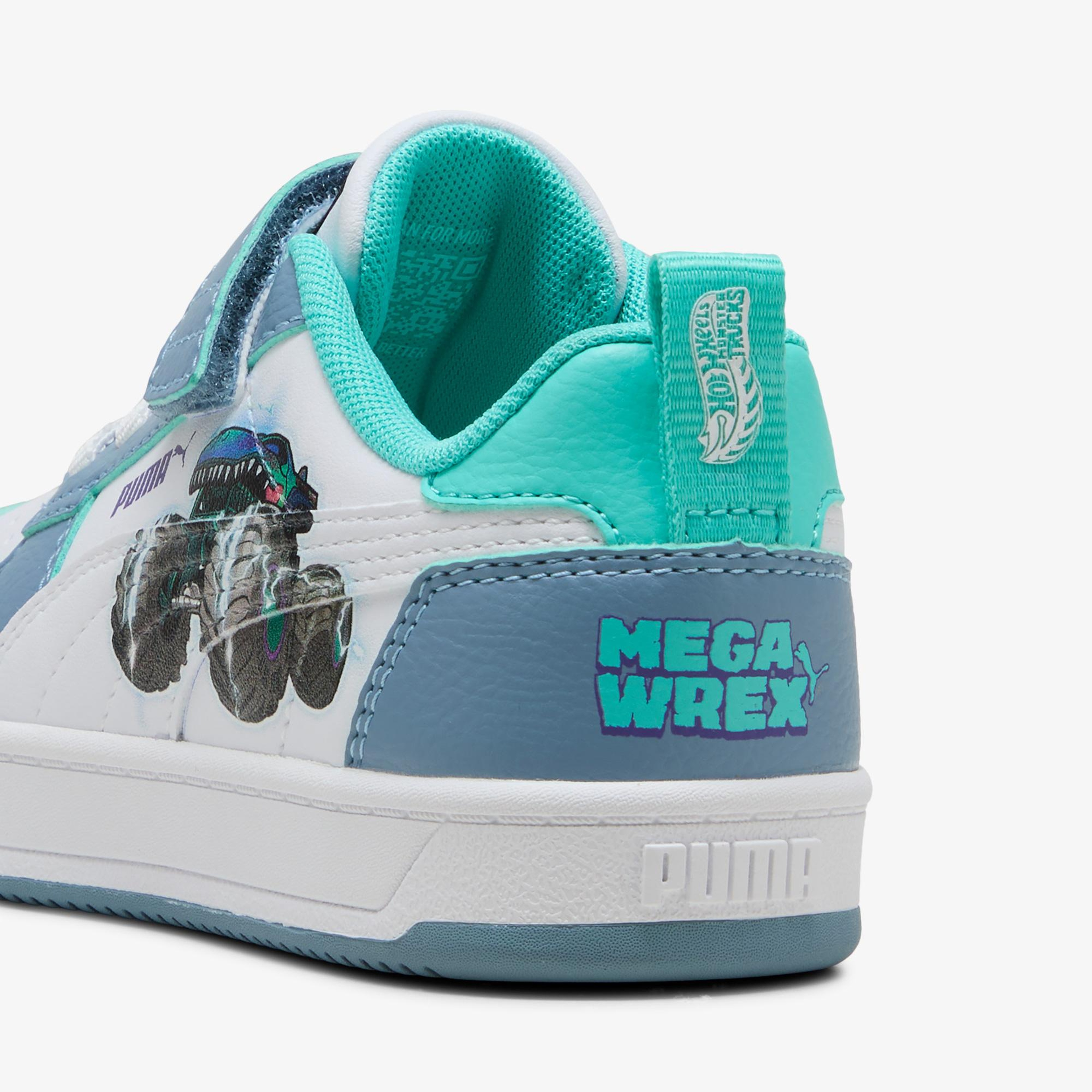 Puma Caven 2.0 Low Hot Wheels Çocuk Mavi Spor Ayakkabı