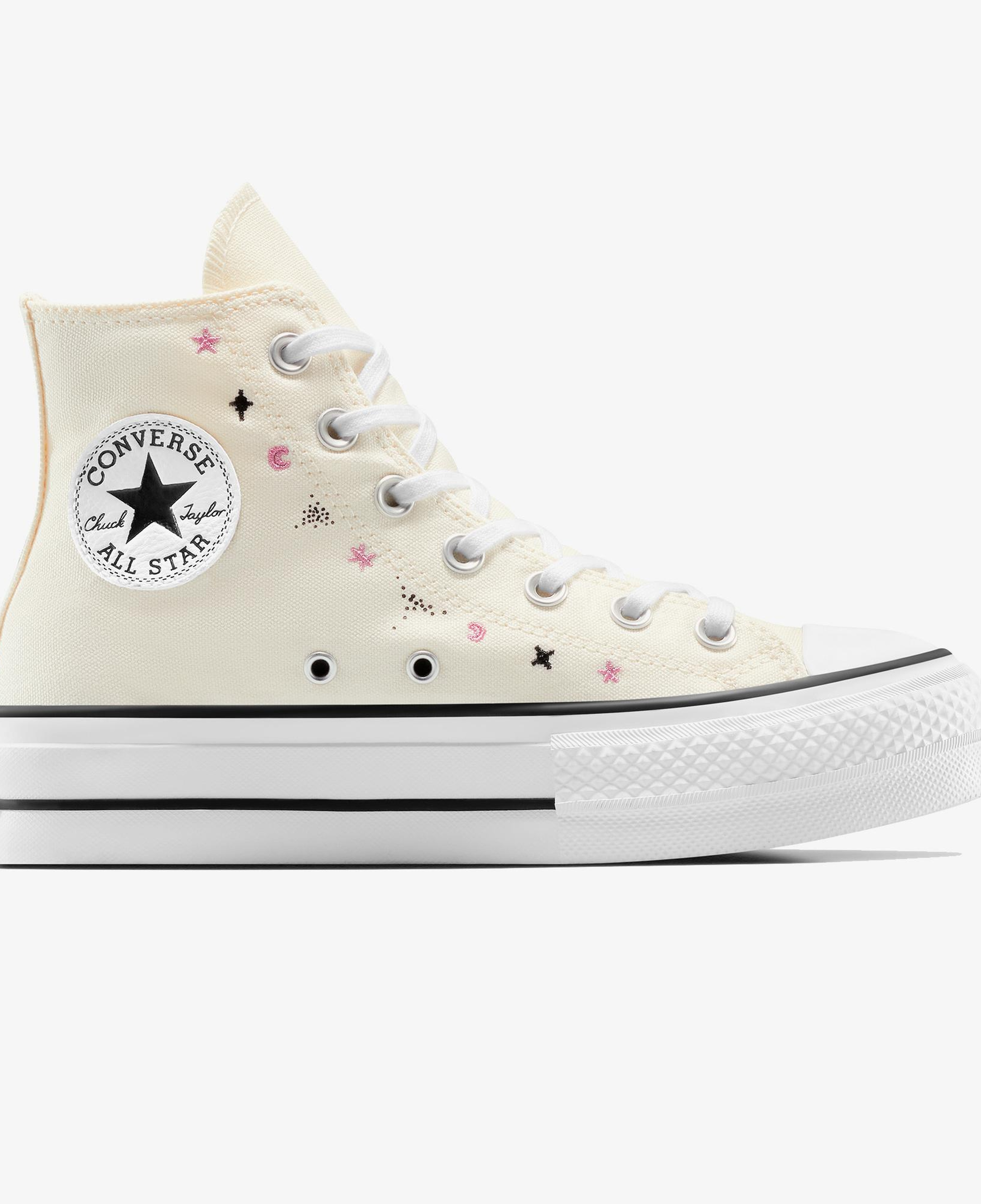 Converse Chuck Taylor All Star Lift Platform Celestial Unisex Krem Sneaker