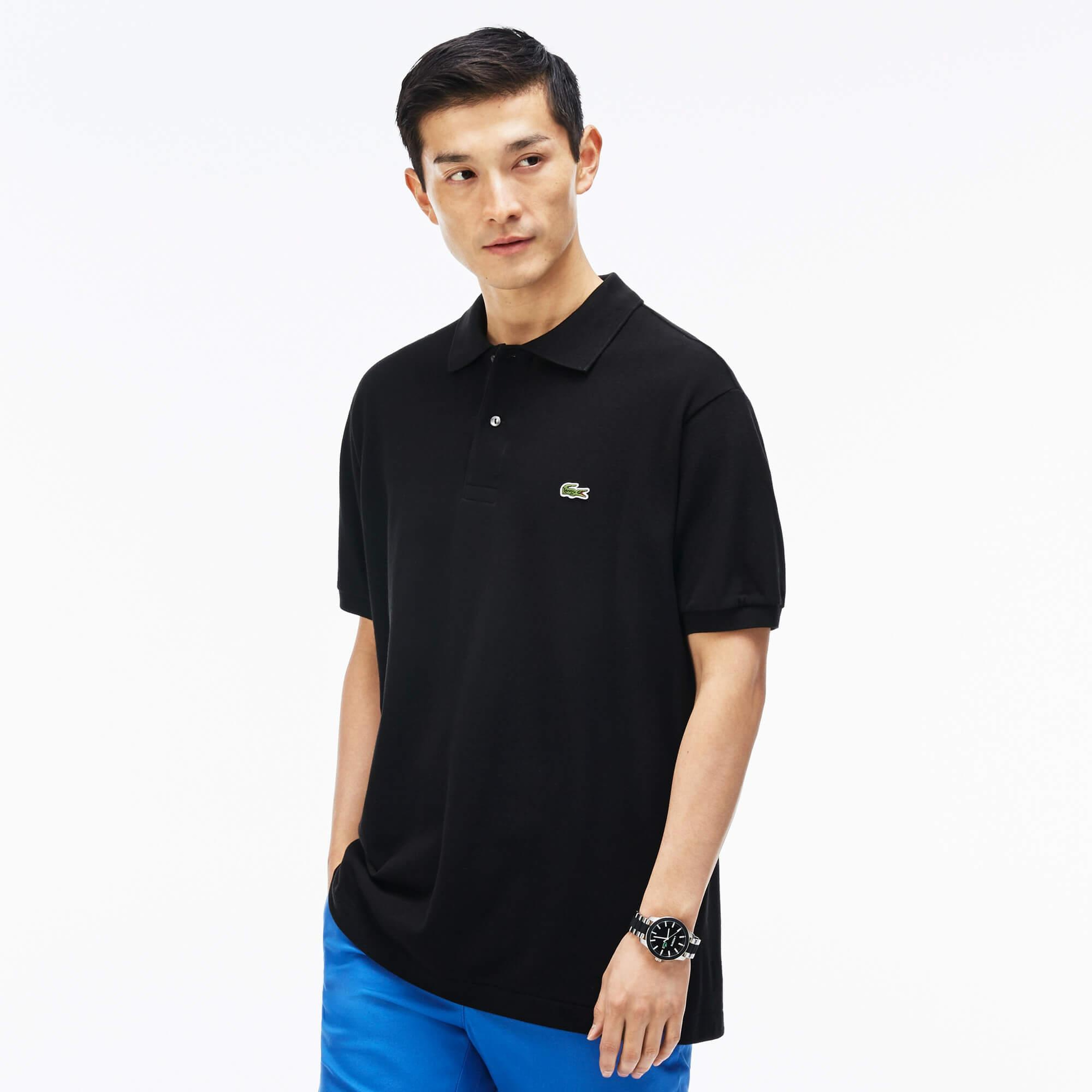Lacoste L.12.12 Erkek Classic Fit Siyah Polo