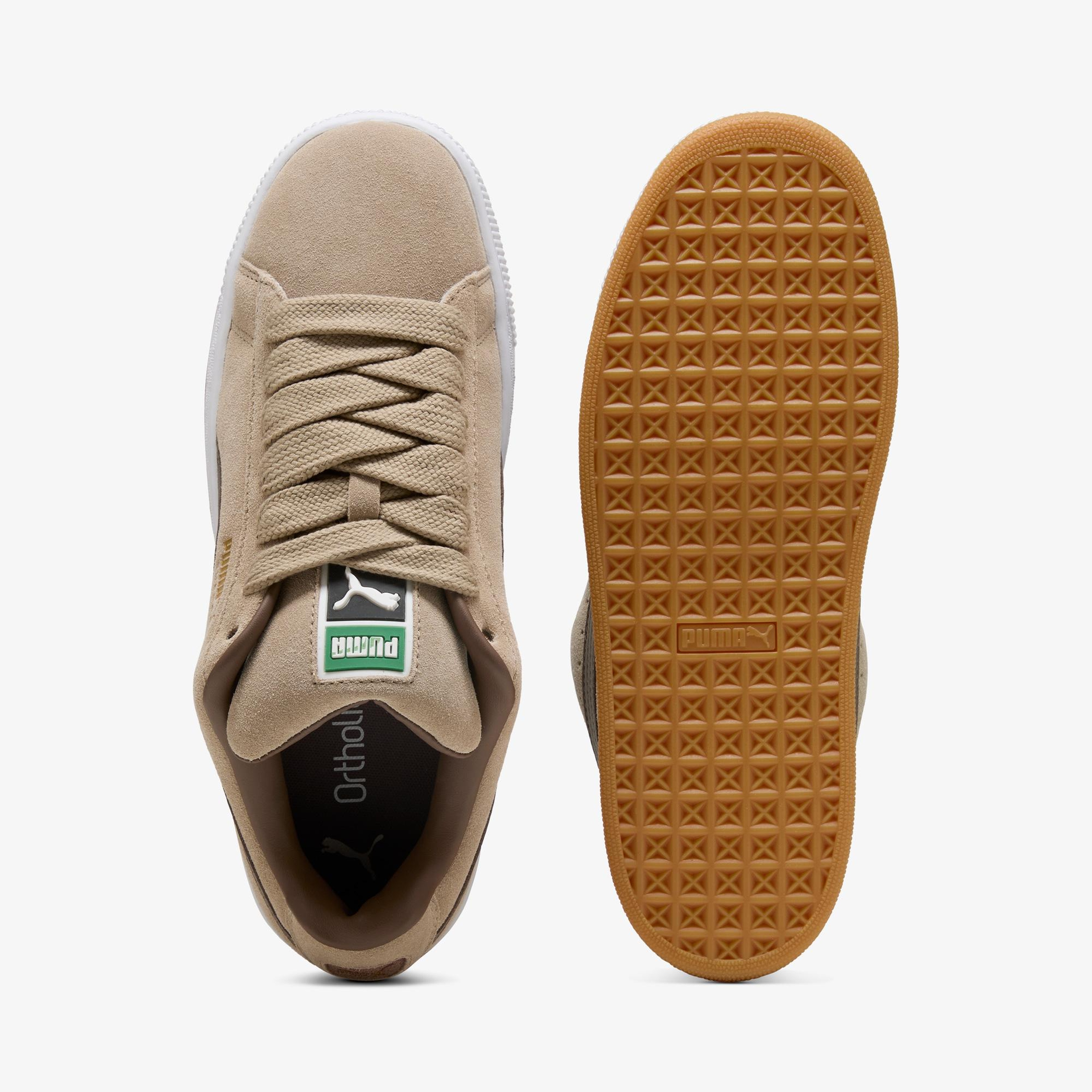 Puma Suede Xl Erkek Krem Spor Ayakkabı