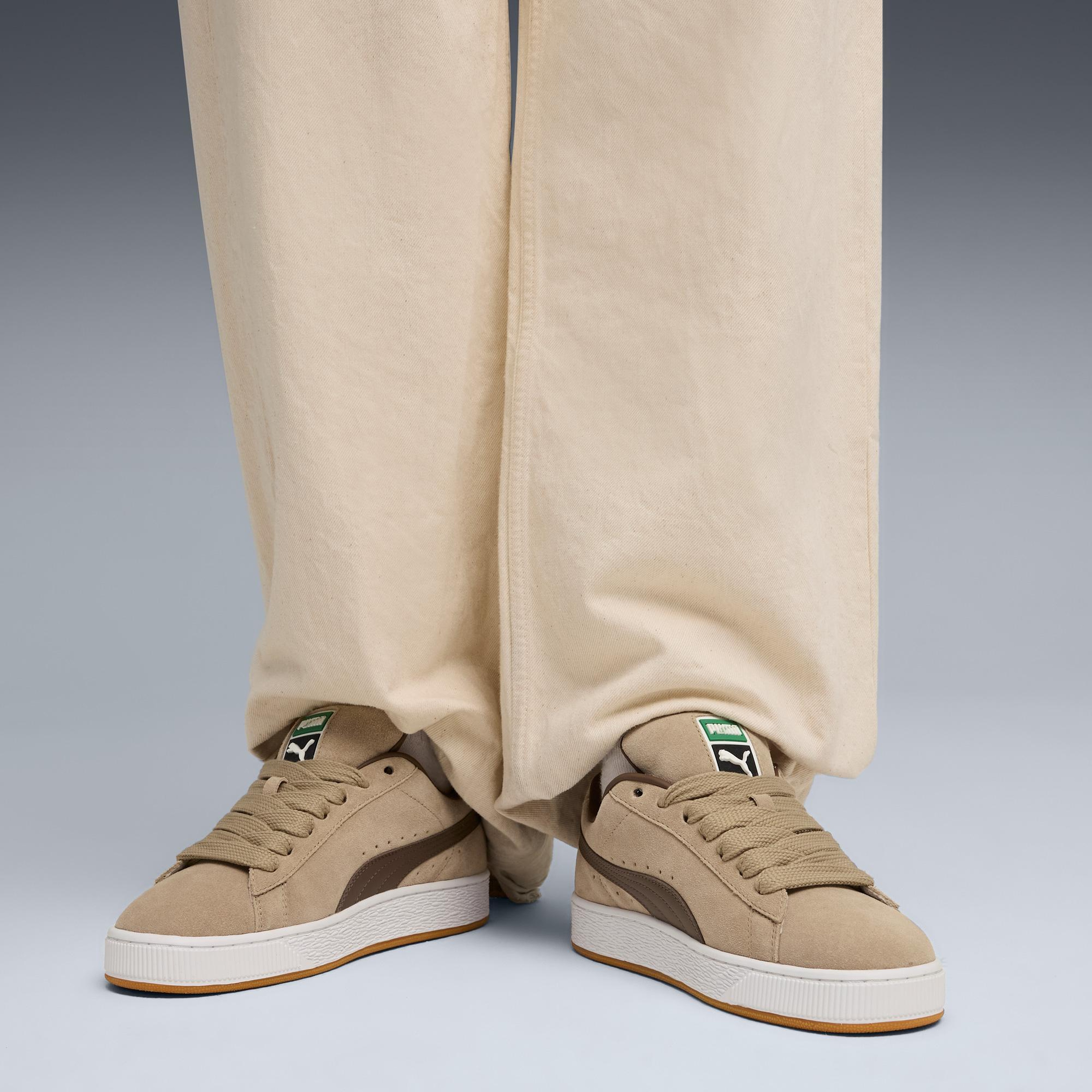 Puma Suede Xl Erkek Krem Spor Ayakkabı