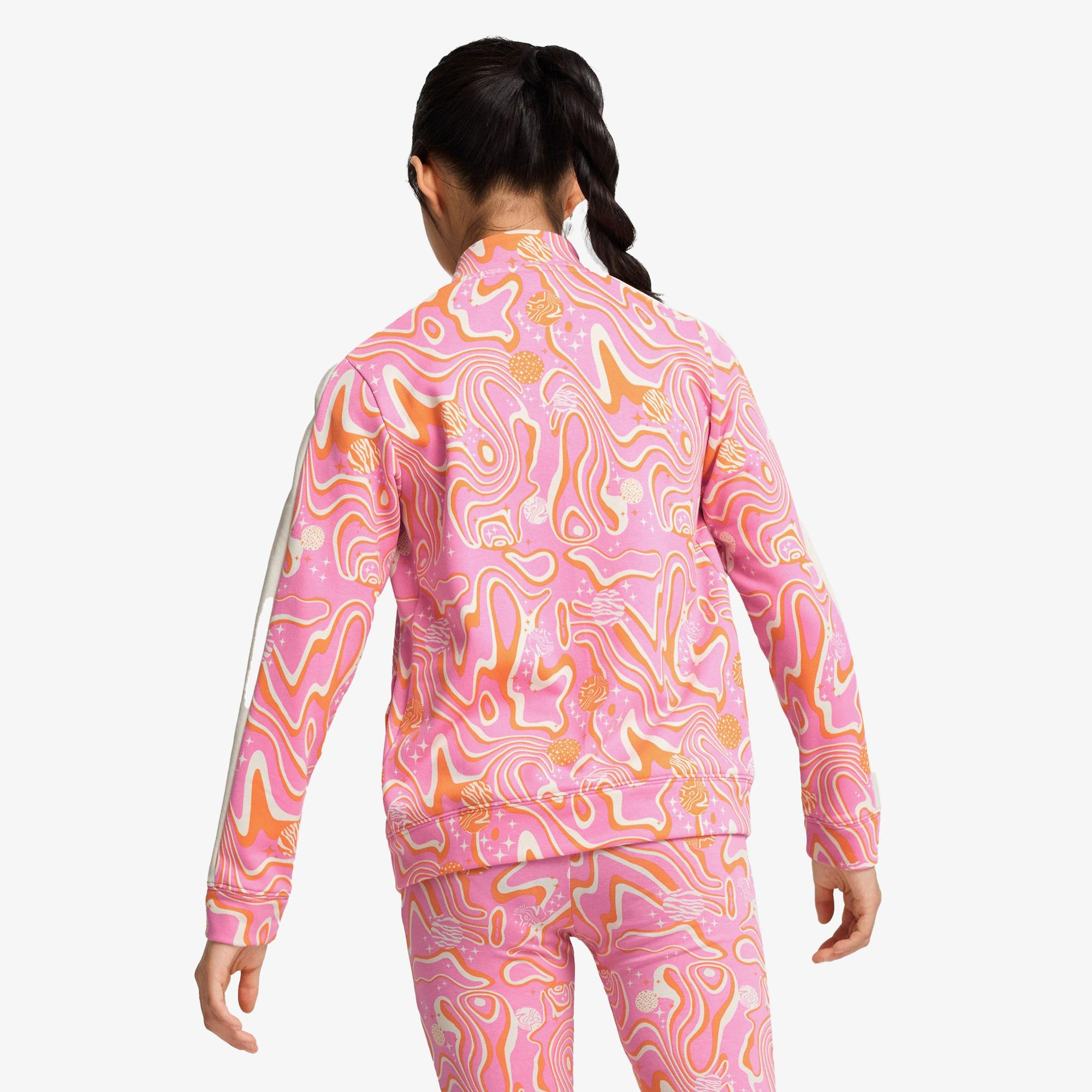 Puma Track Tr Çocuk Pembe Eşofman Üstü