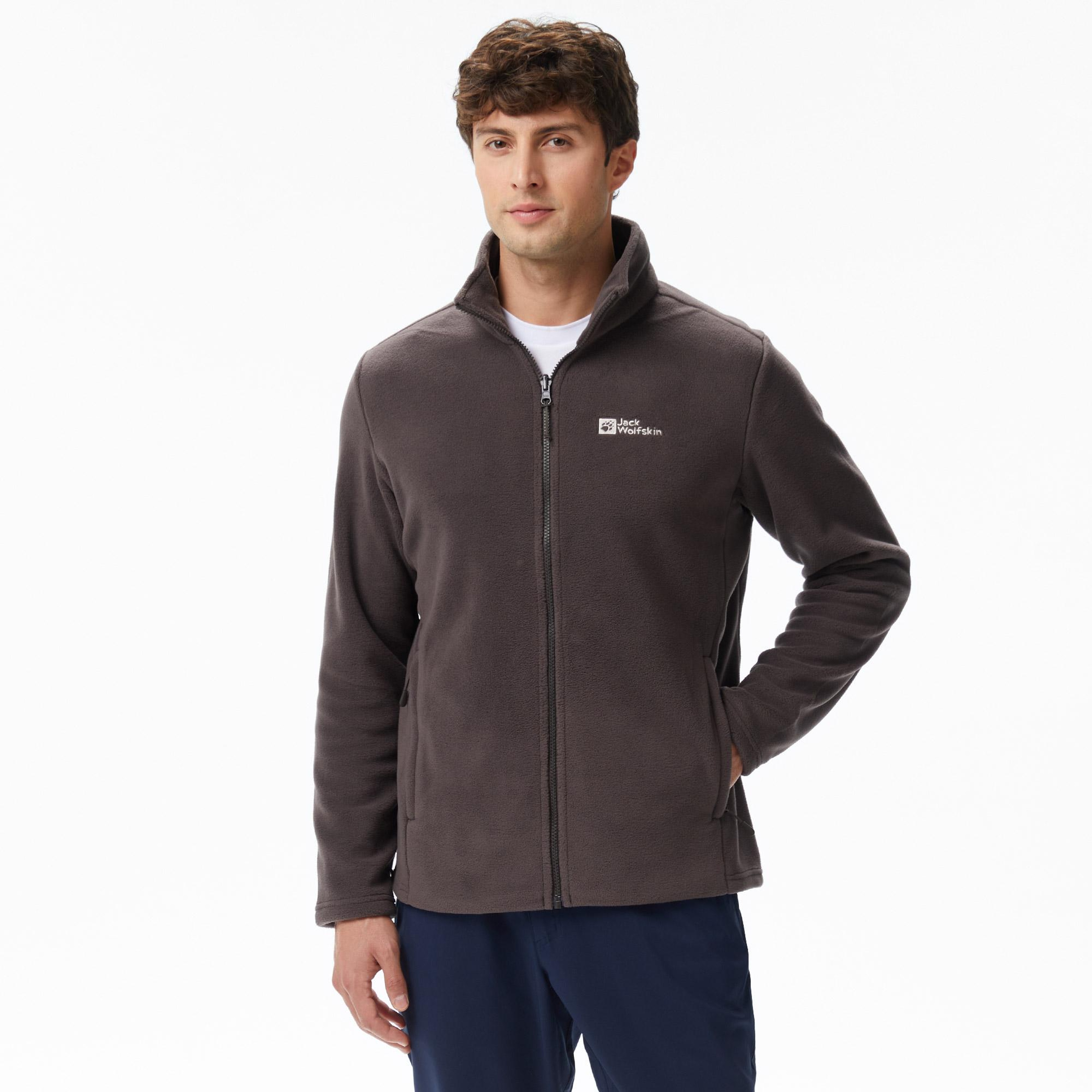 Jack Wolfskin Winterstein Fermuarlı Erkek Kahverengi Ceket