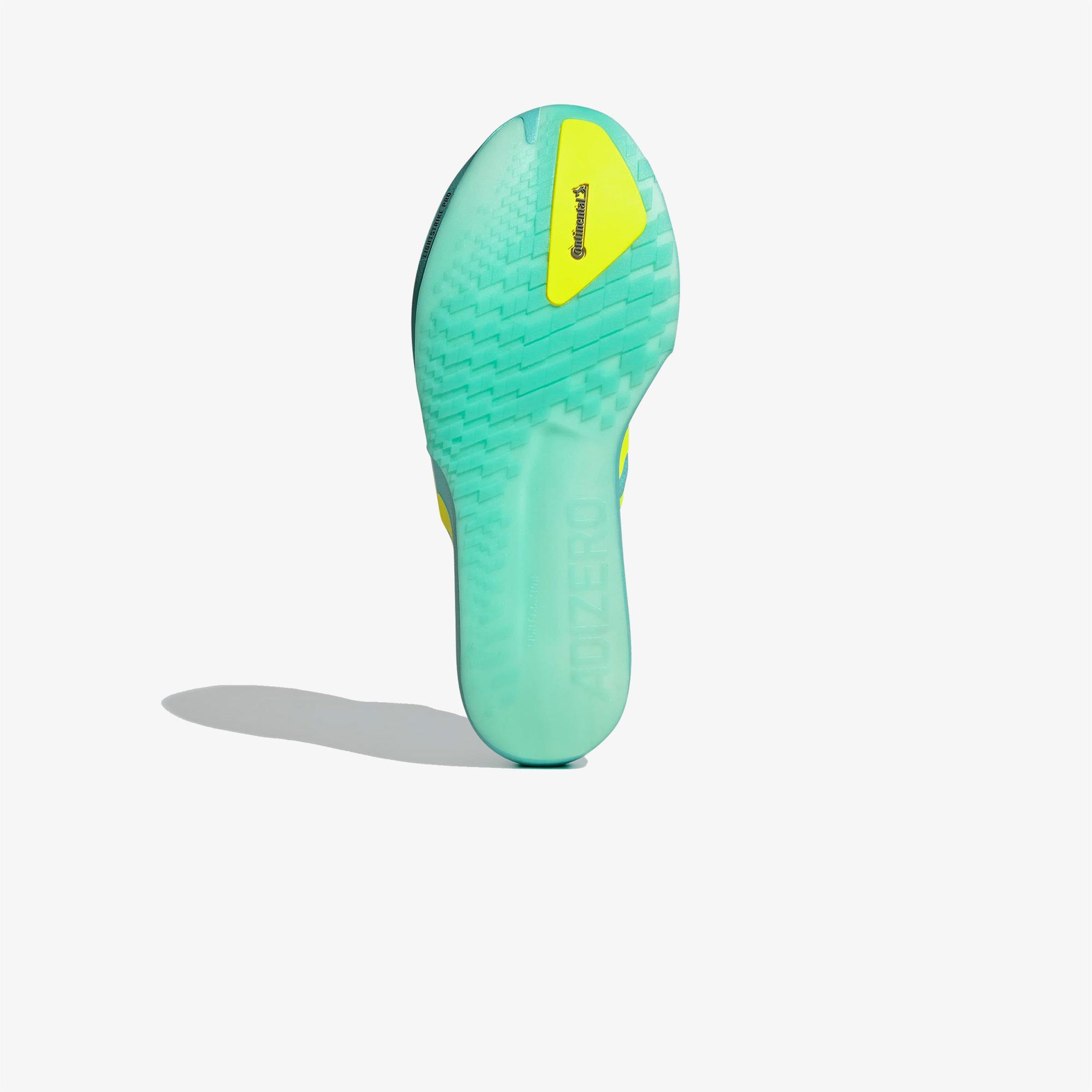 adidas Adizero Adios 9 Erkek Mavi Koşu Ayakkabısı