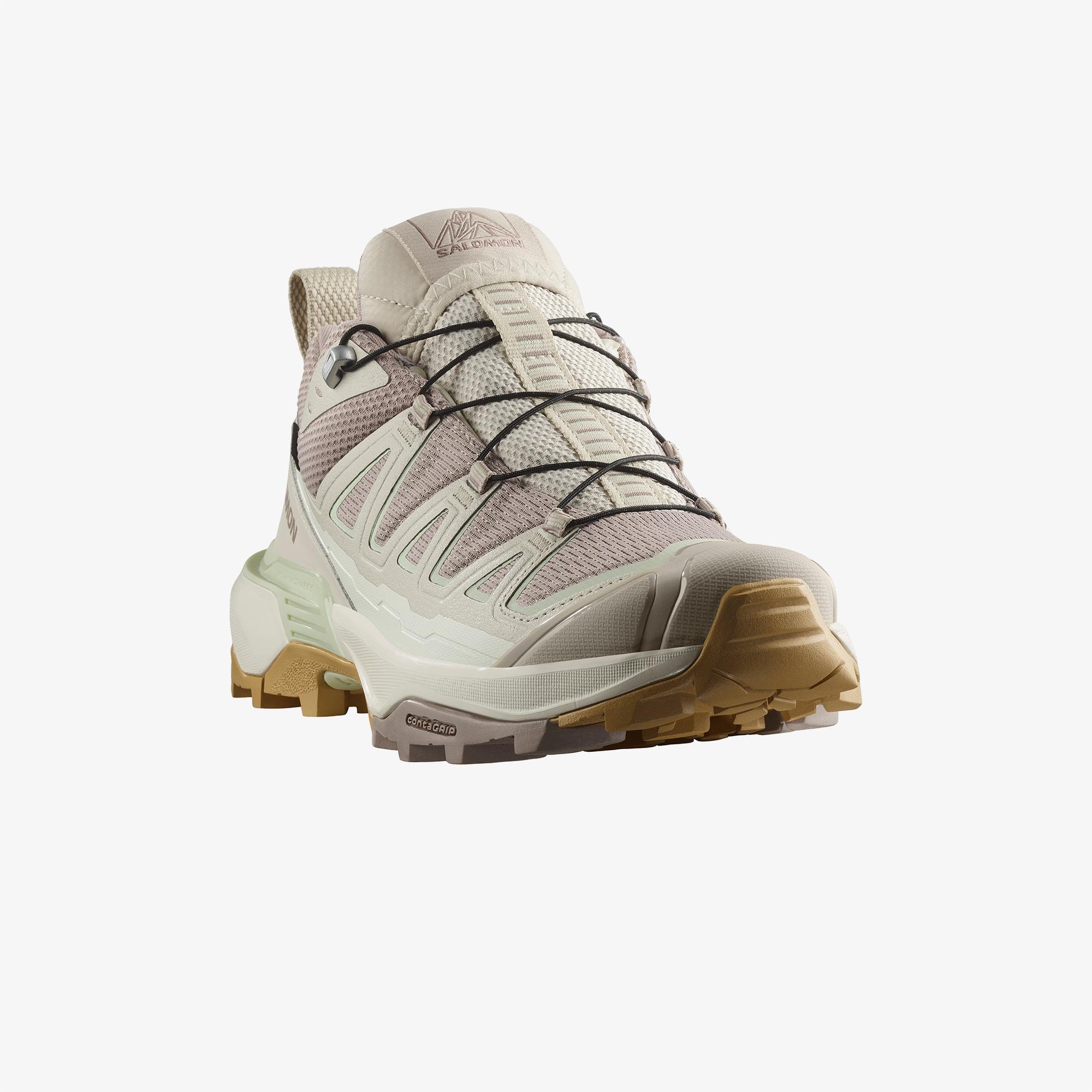 Salomon X Ultra 360 Edge Gore-Tex Kadın Krem Outdoor Ayakkabı