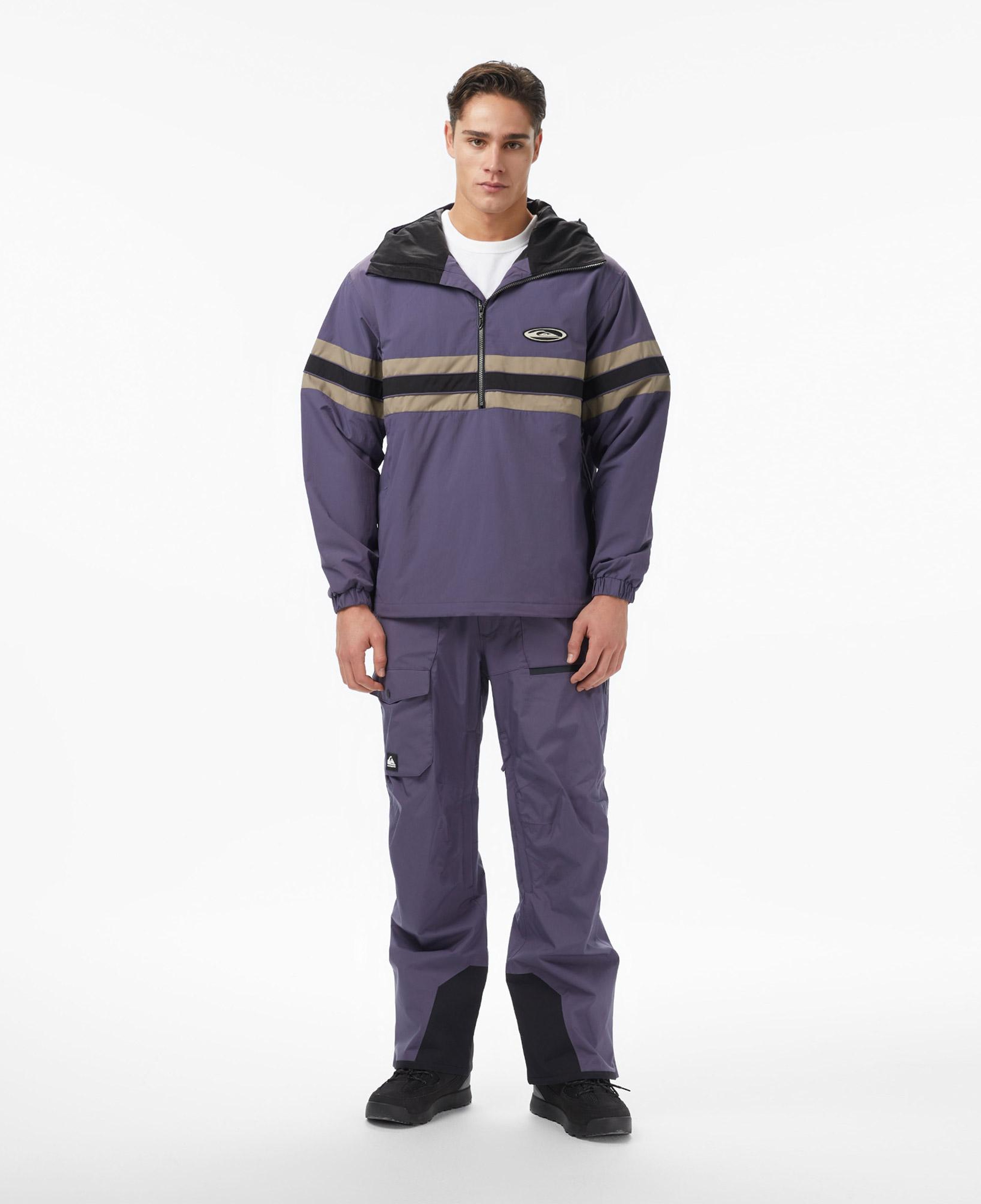 Quiksilver Steeze Erkek Mor Kayak Montu