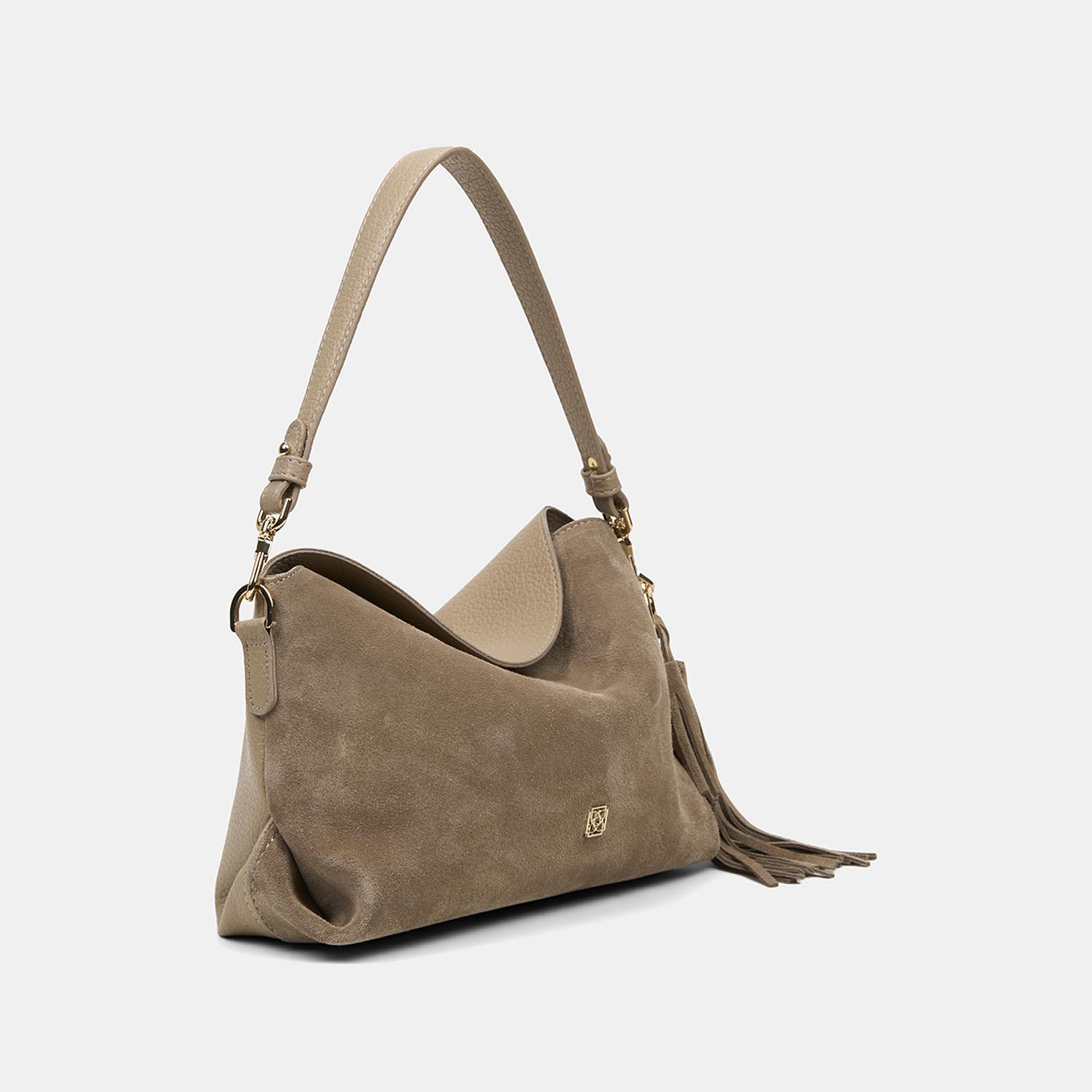 Kadın Bej Omuz Askılı El Çantası