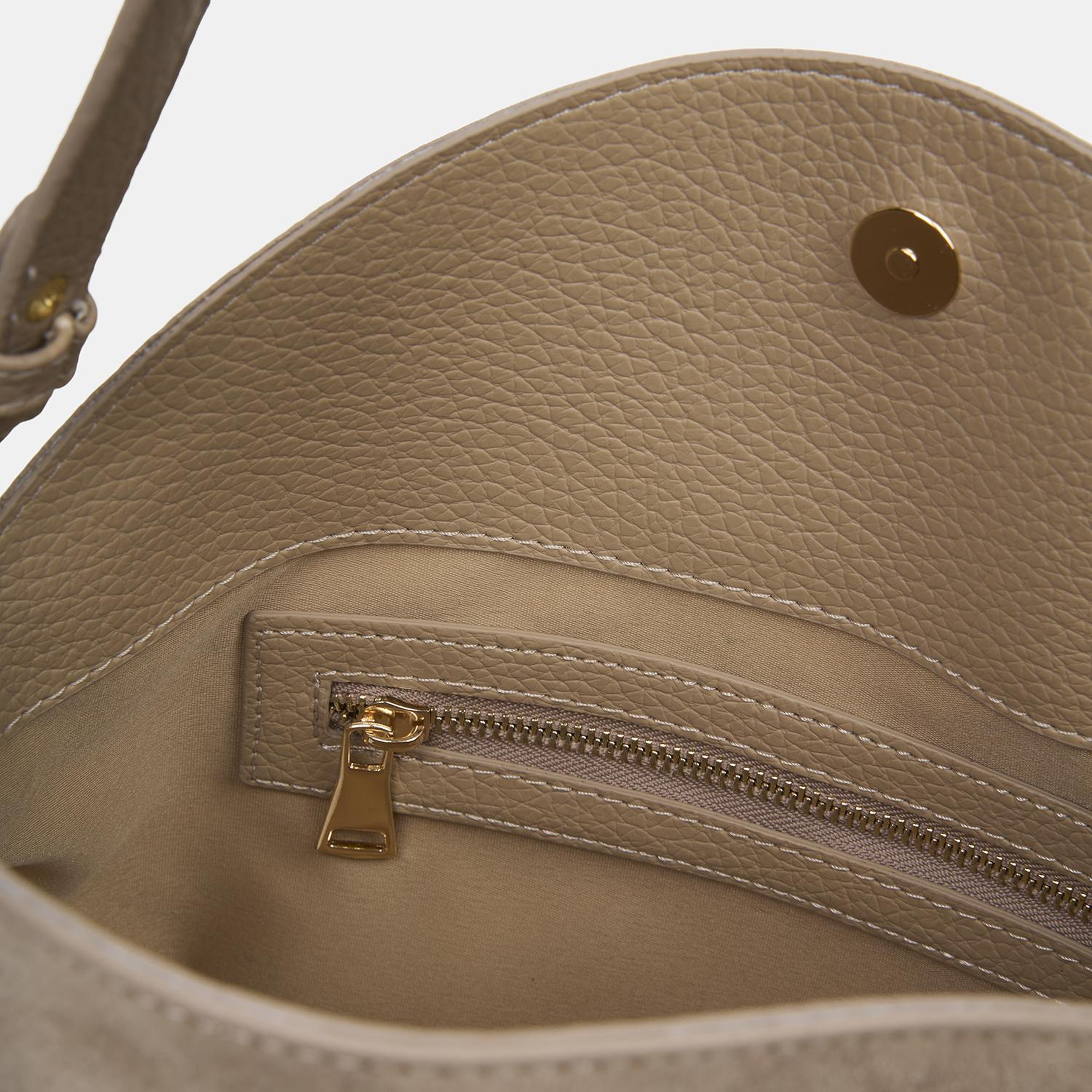 Kadın Bej Omuz Askılı El Çantası