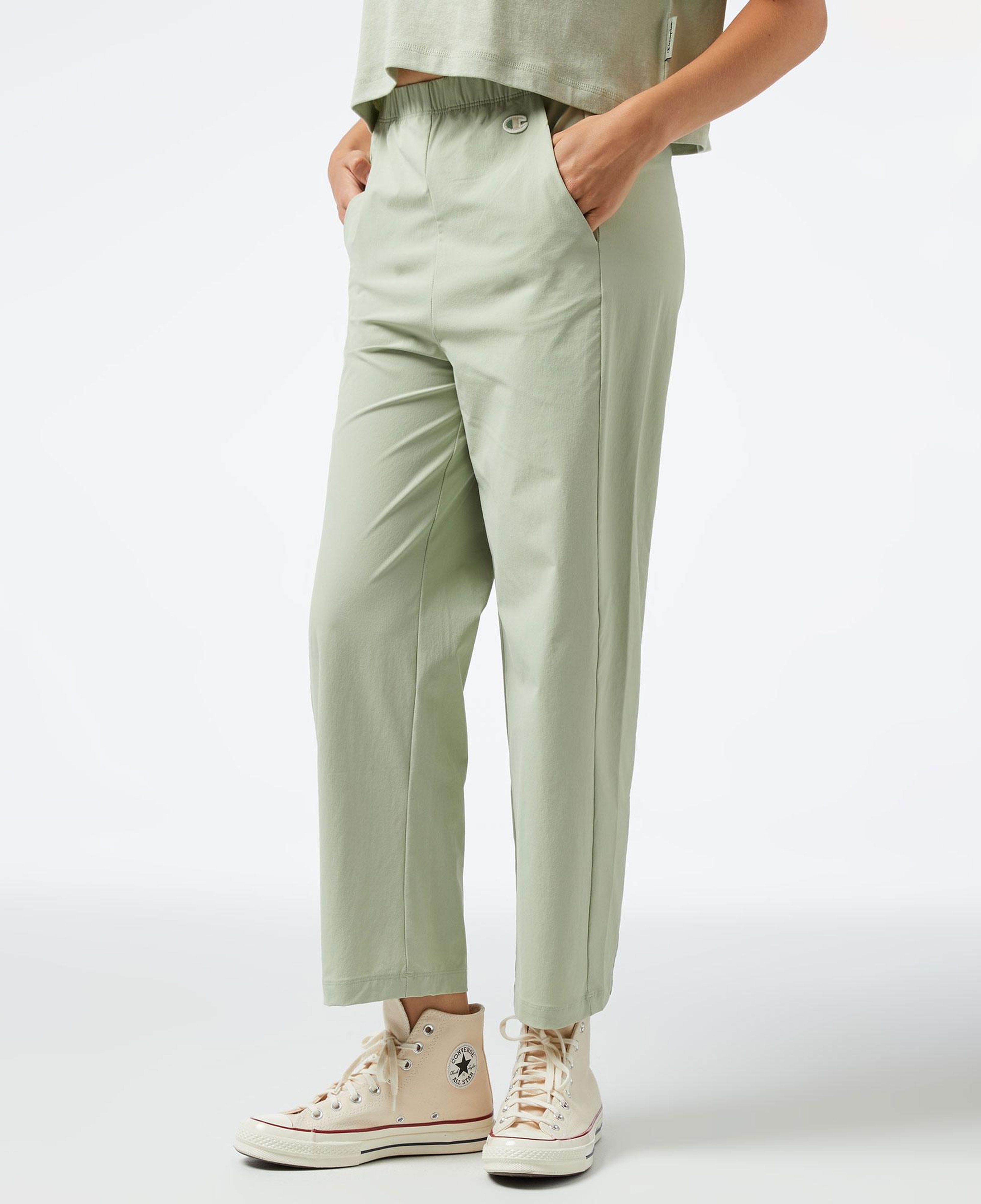 Champion Wide Leg Kadın Yeşil Pantolon