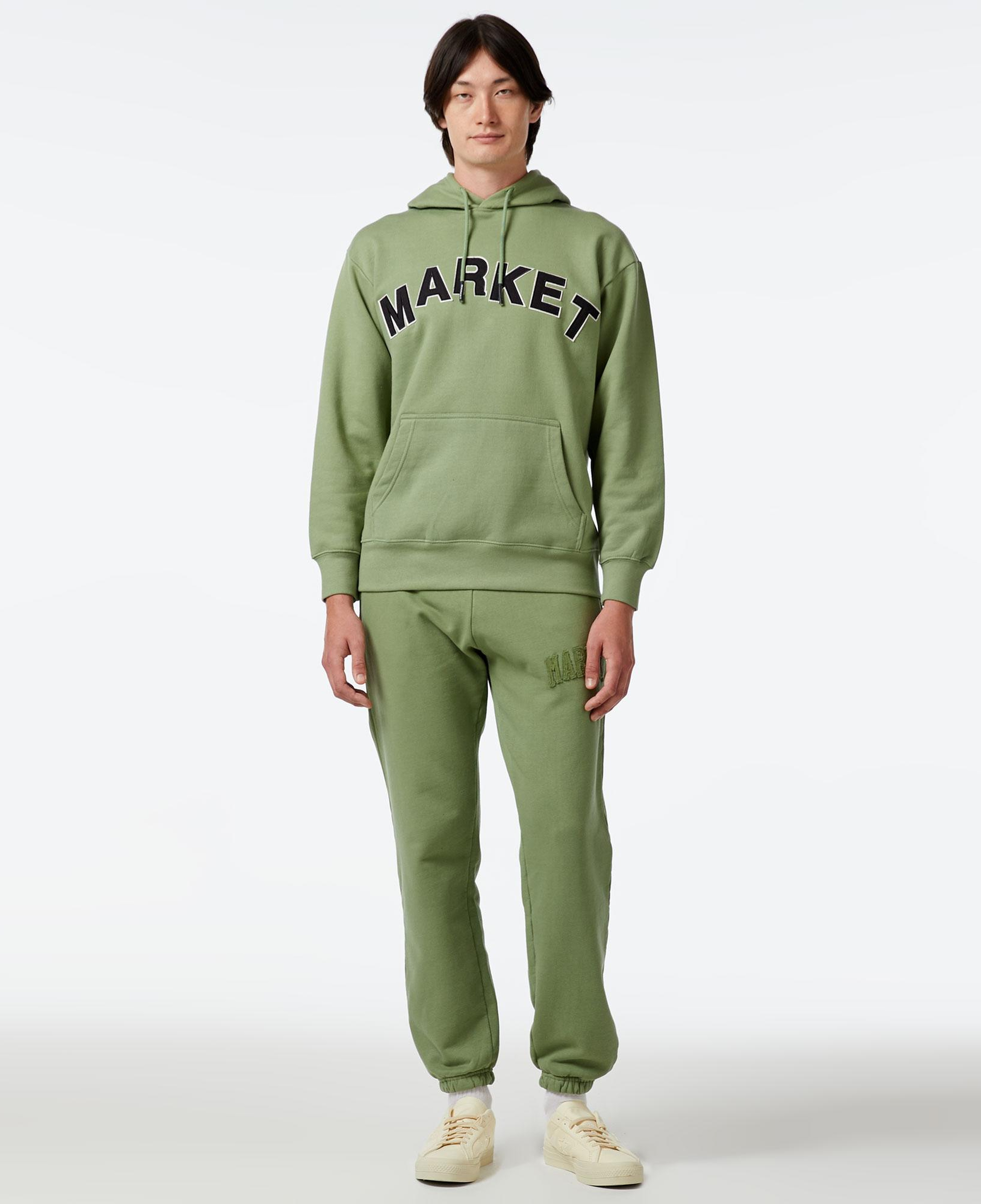 Market Vintage Wash Arc Erkek Yeşil Eşofman Altı