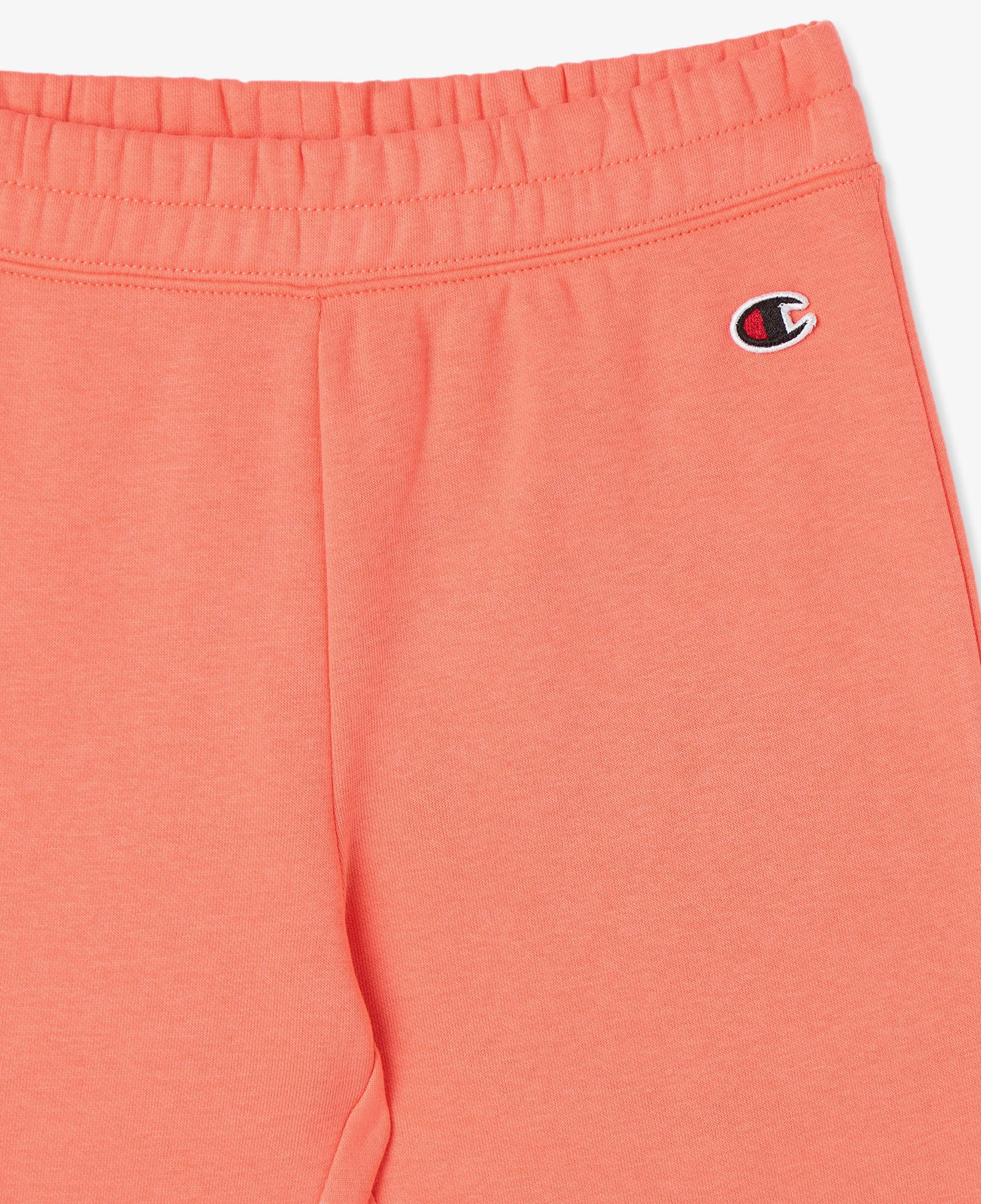 Champion Slim Fleece Jogger Çocuk Turuncu Eşofman Altı