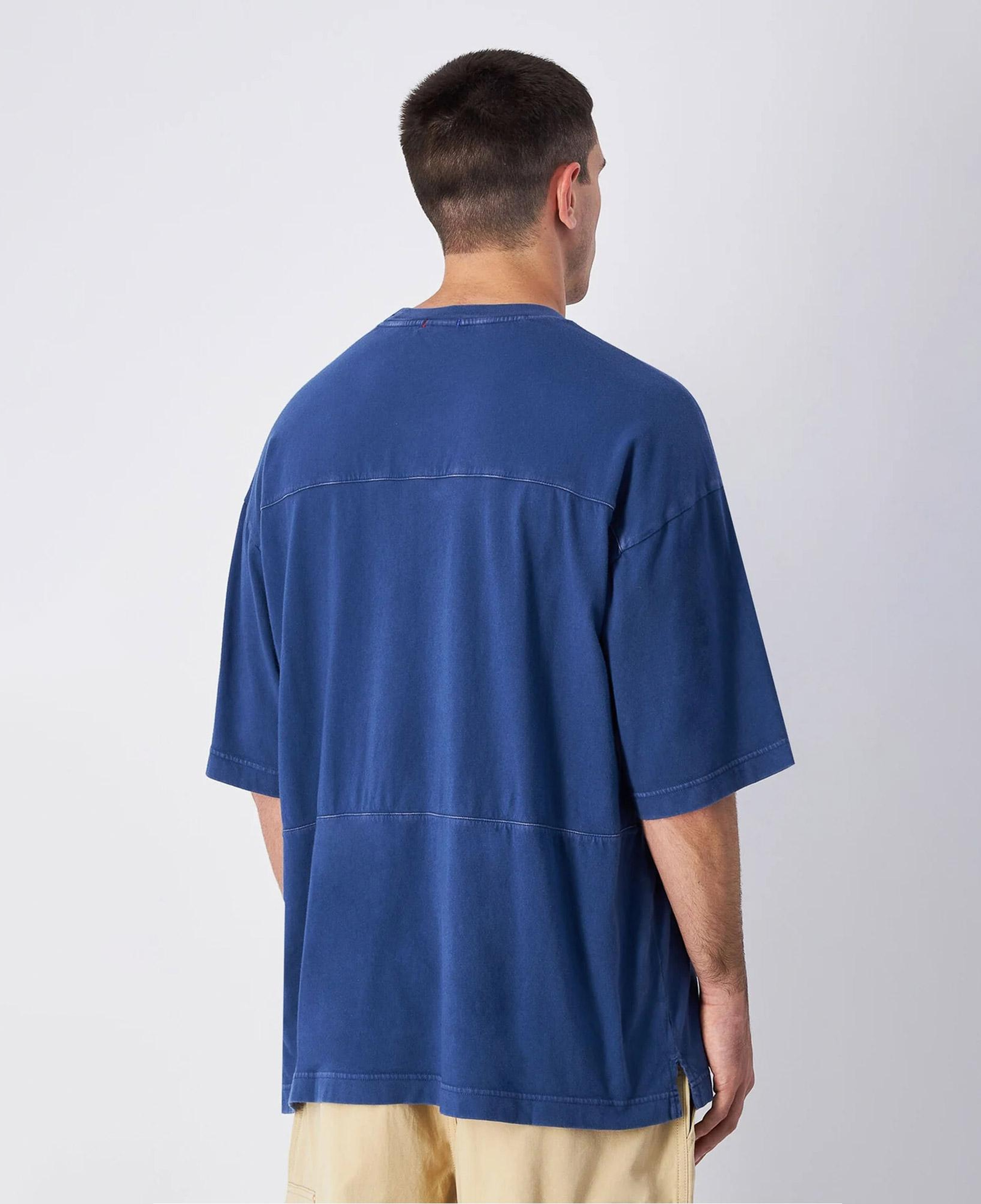 Champion Oversized Erkek Mavi T-Shirt