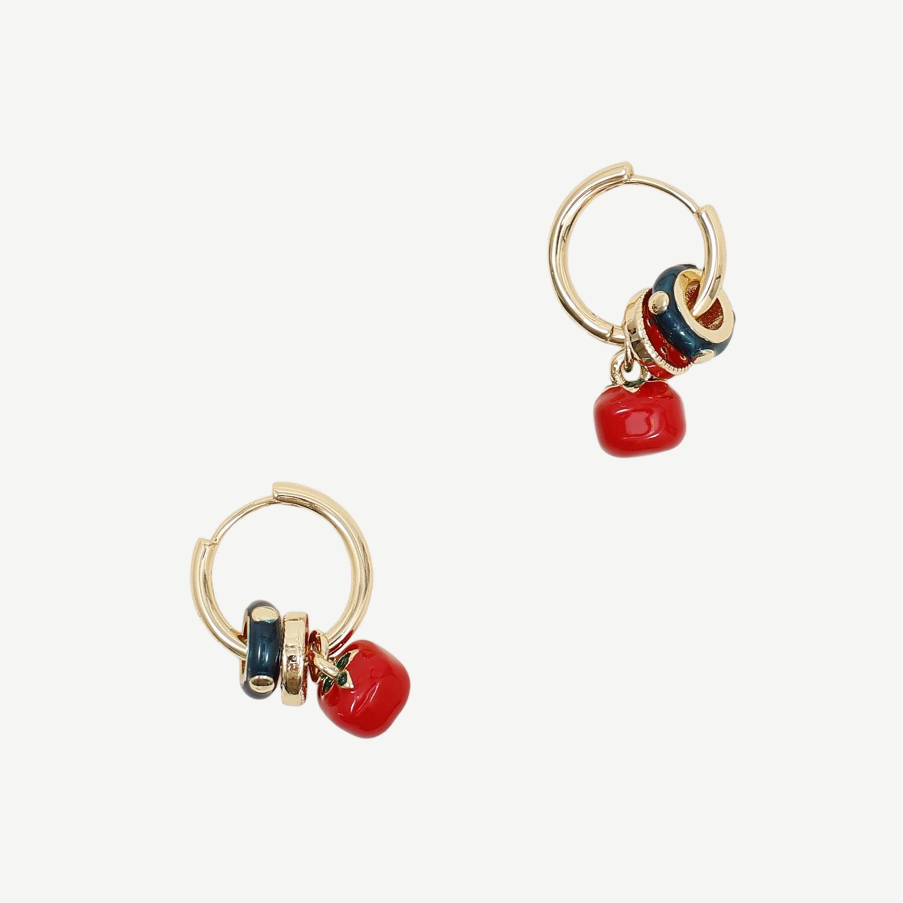 YARGICI Çıkarılabilir Aksesuarlı Halka Küpe