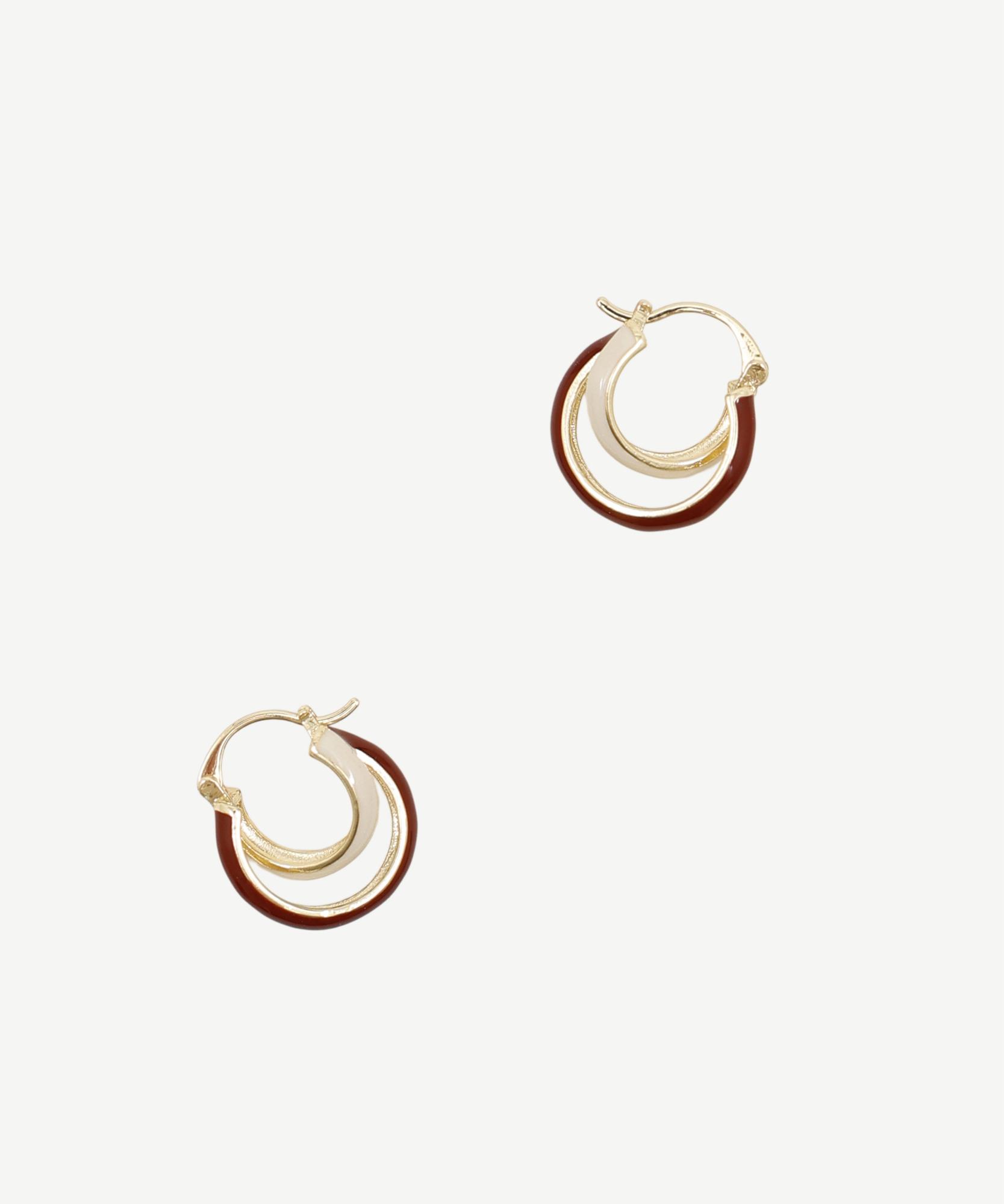 YARGICI Üç Sıralı Küpe