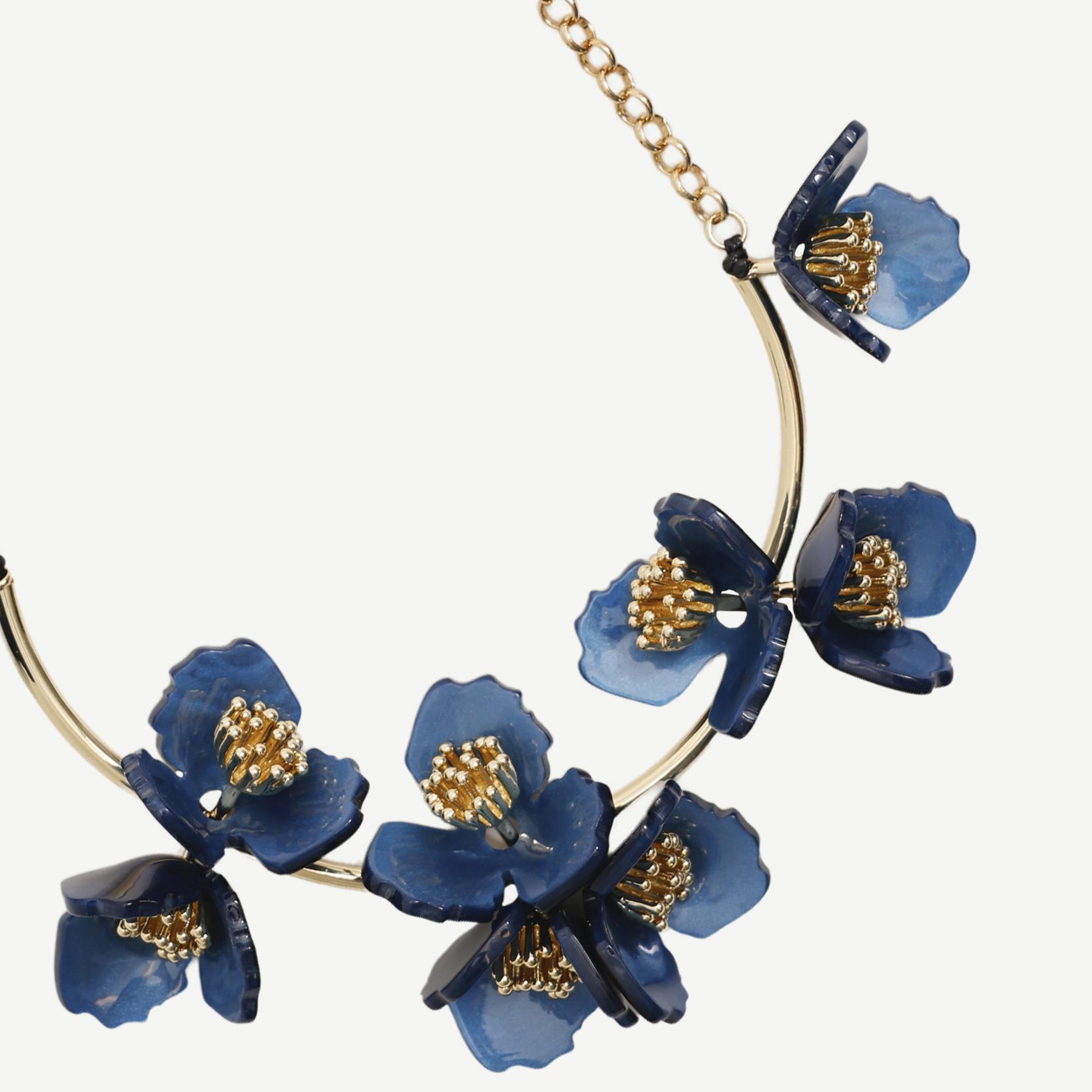 YARGICI Çiçek Formlu Kolye