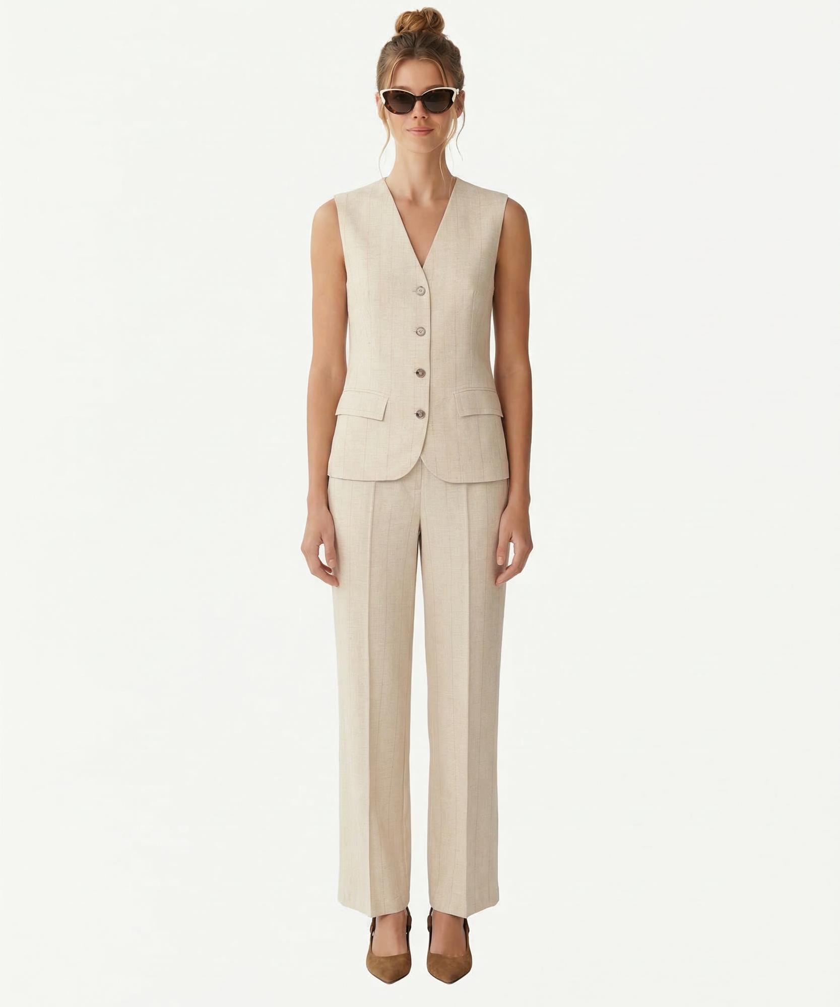 YARGICI Fitted V Yaka Kolsuz Bluz