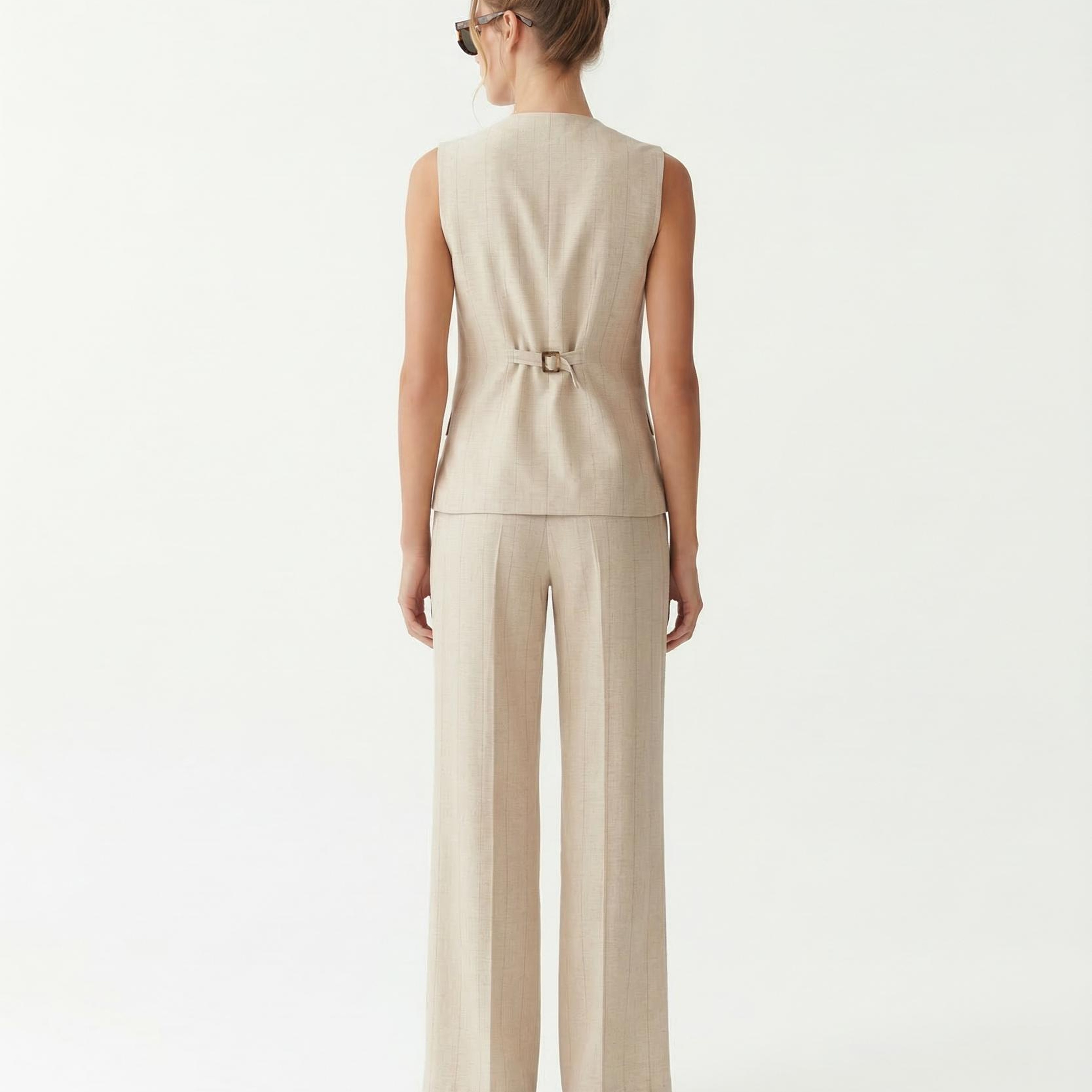 YARGICI Fitted V Yaka Kolsuz Bluz