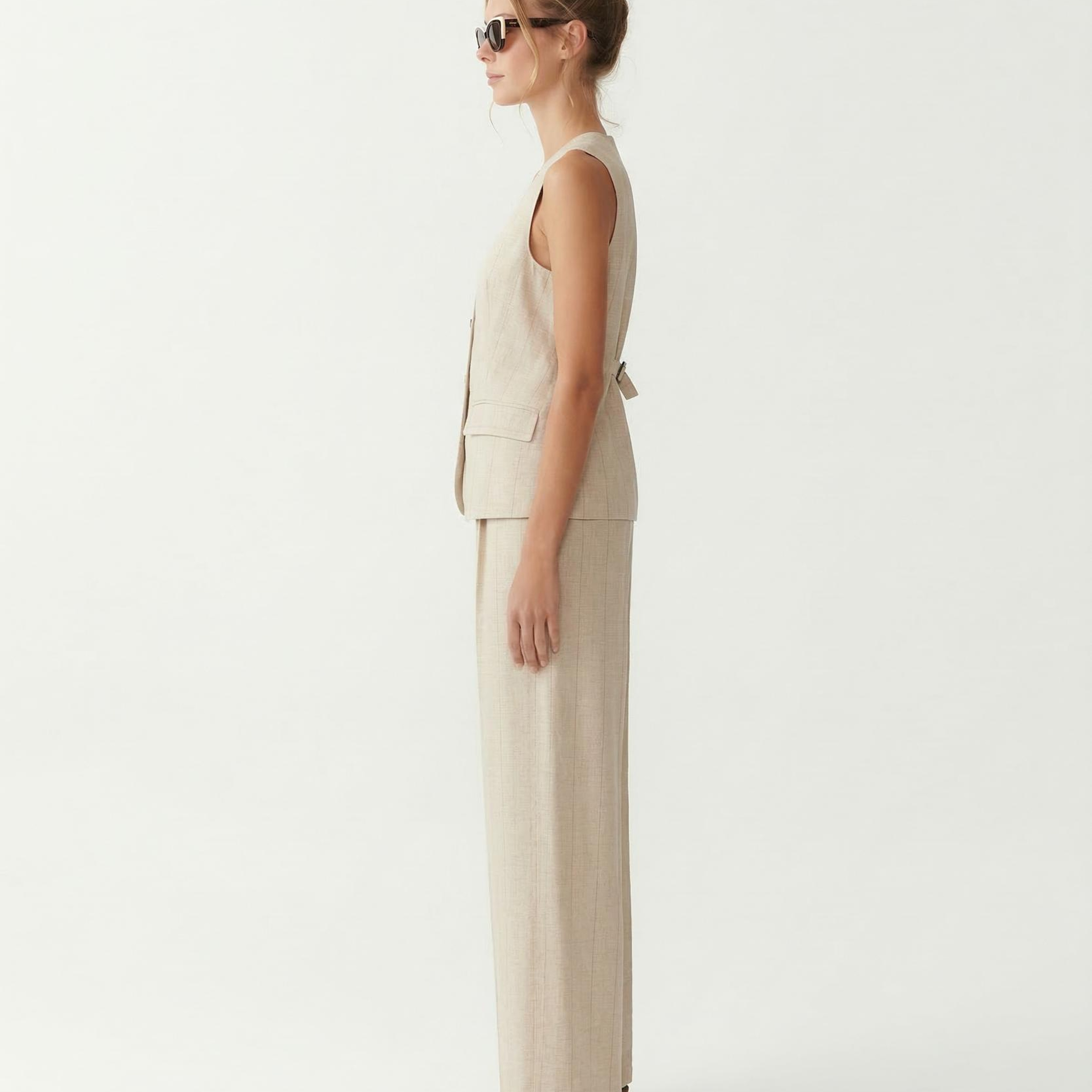 YARGICI Fitted V Yaka Kolsuz Bluz